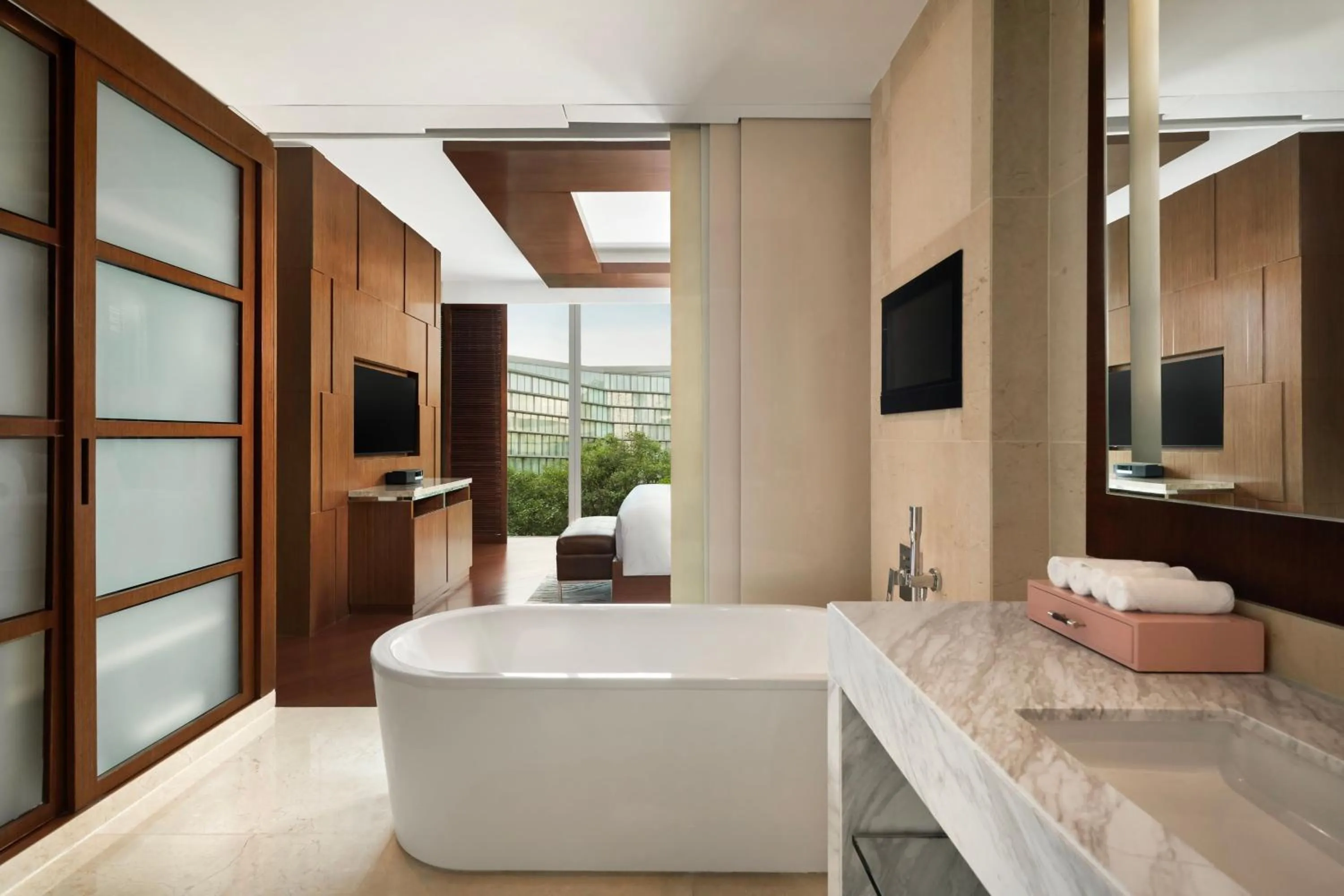 Bathroom in JW Marriott Hotel Hanoi