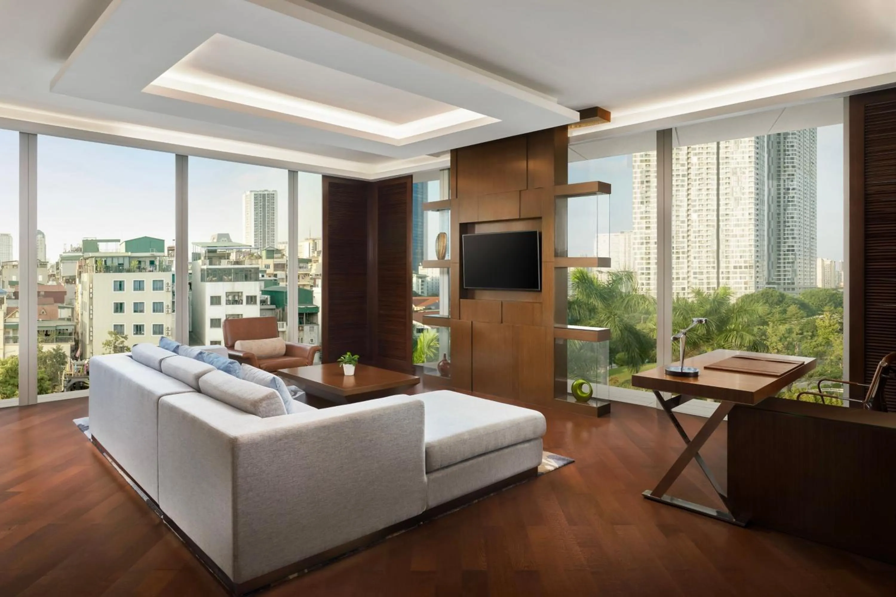 Living room in JW Marriott Hotel Hanoi