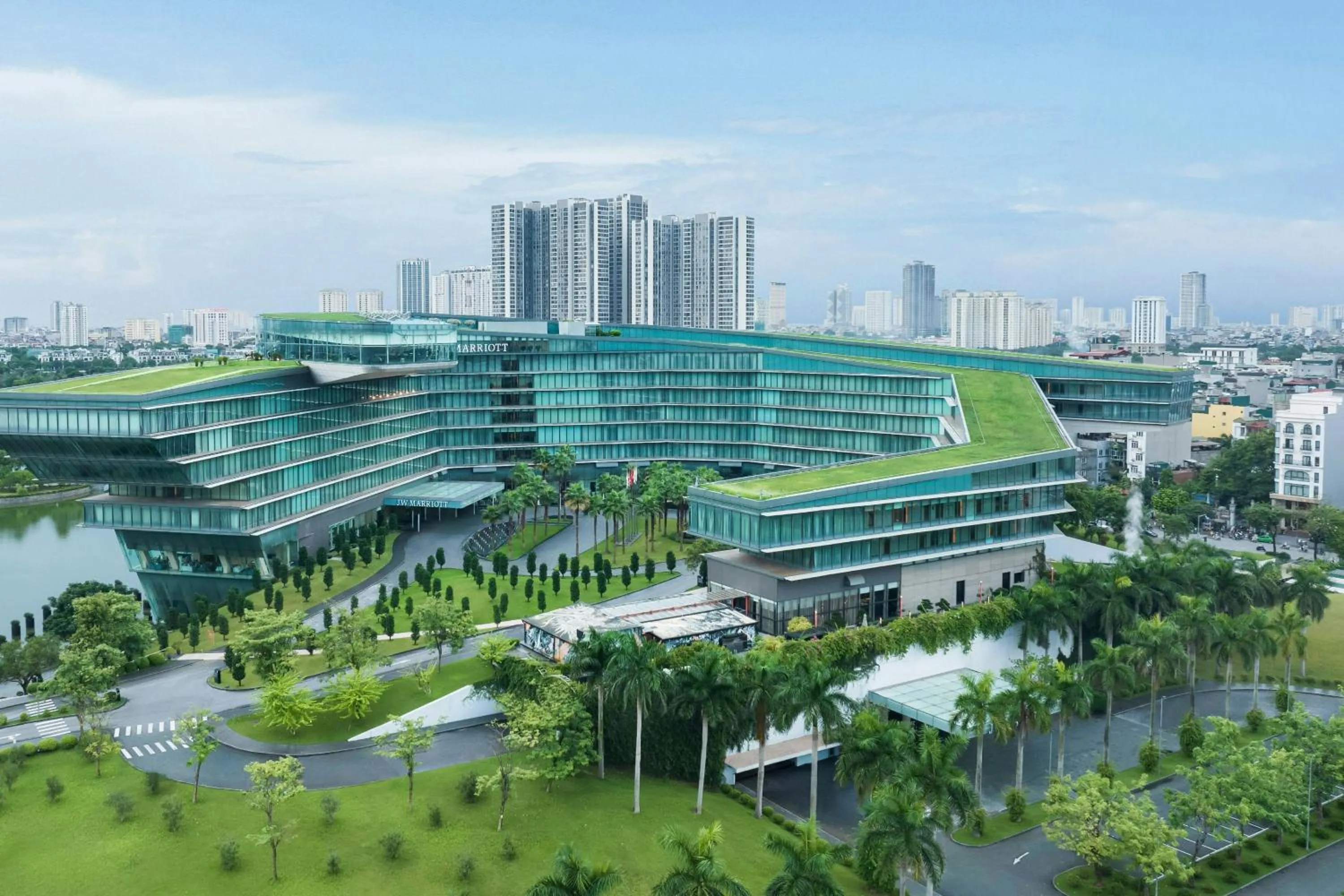 View (from property/room) in JW Marriott Hotel Hanoi