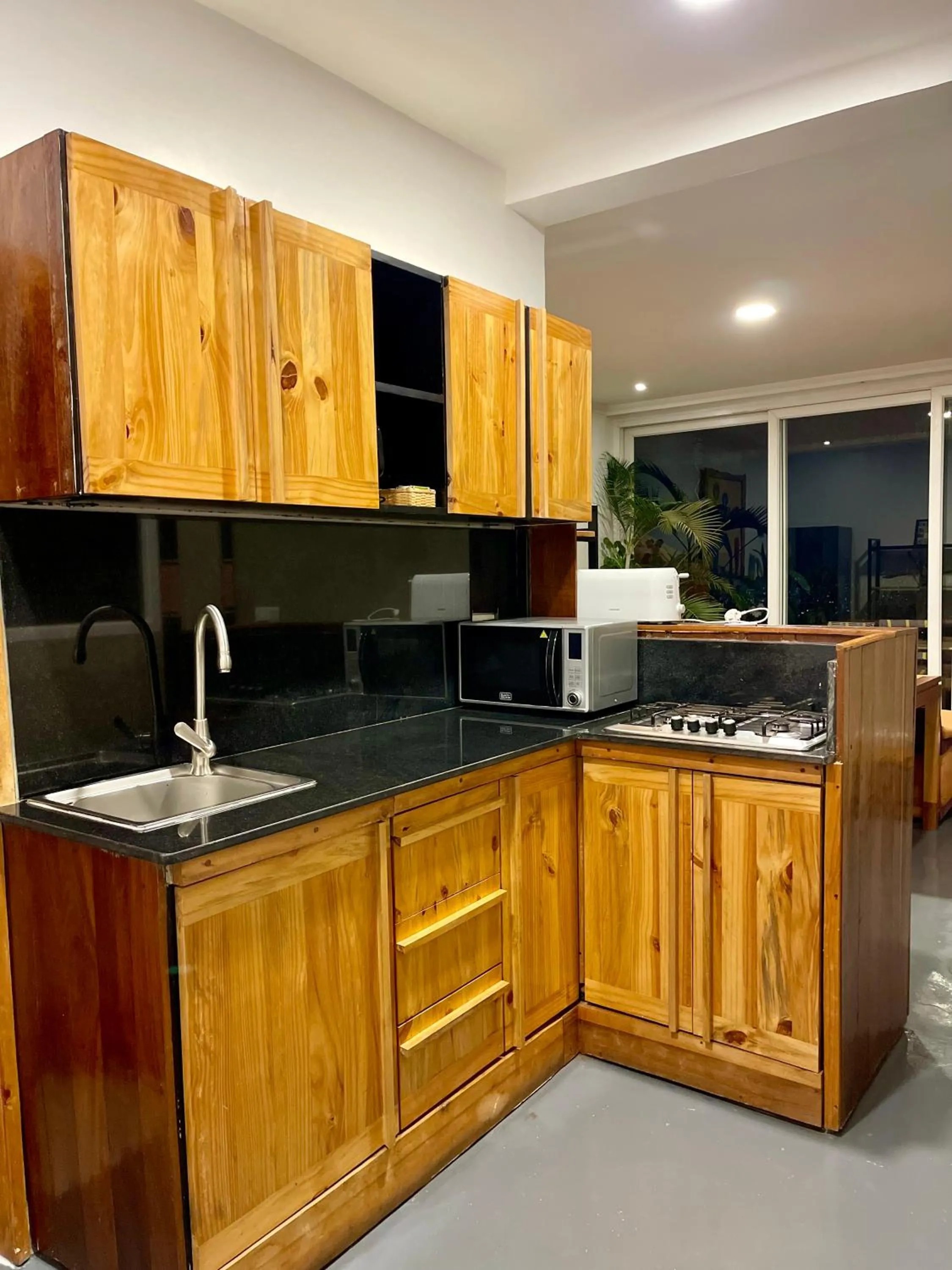 Kitchen or kitchenette in Eagle View Lodge - Kigali