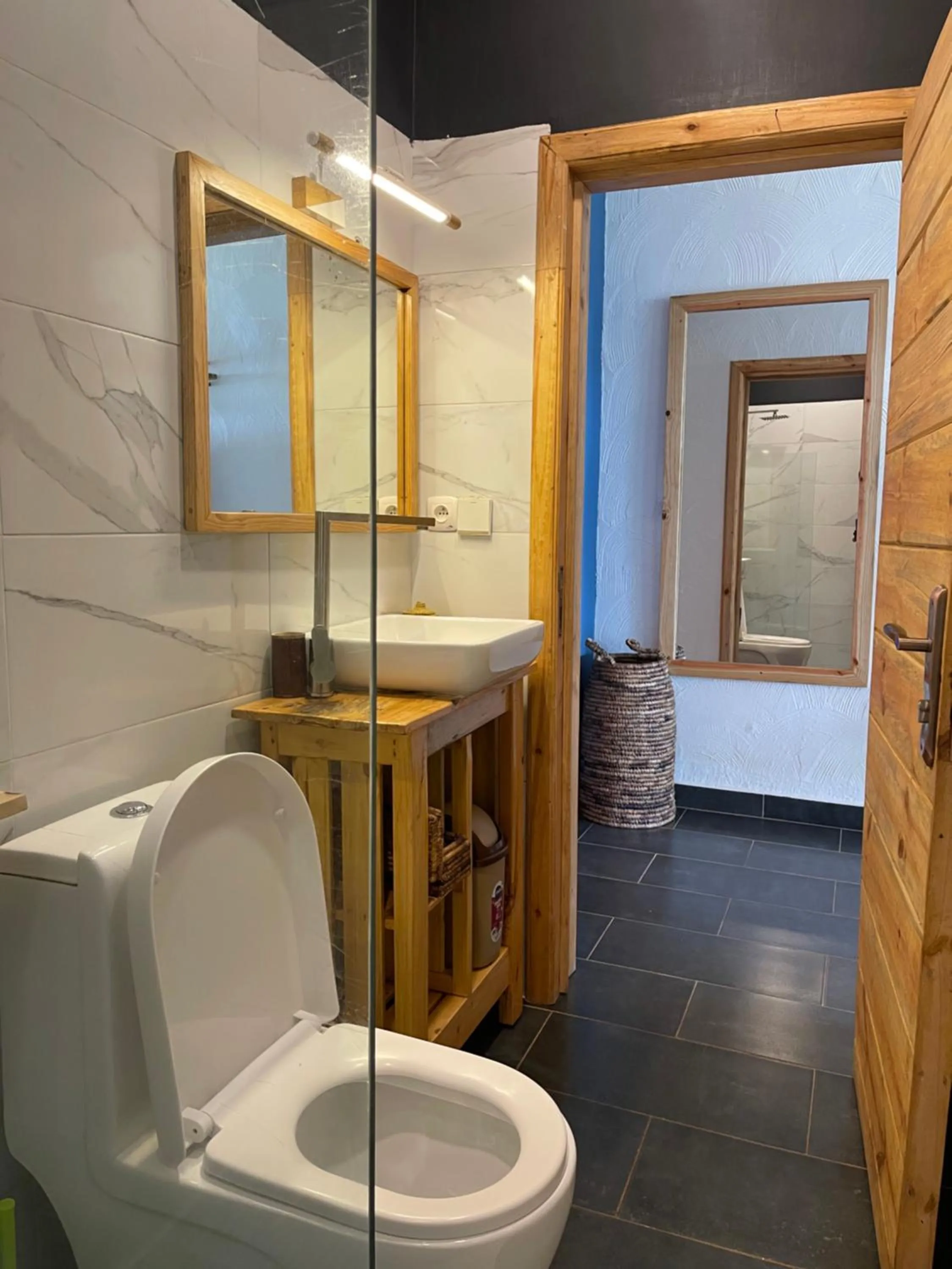 Bathroom in Eagle View Lodge - Kigali