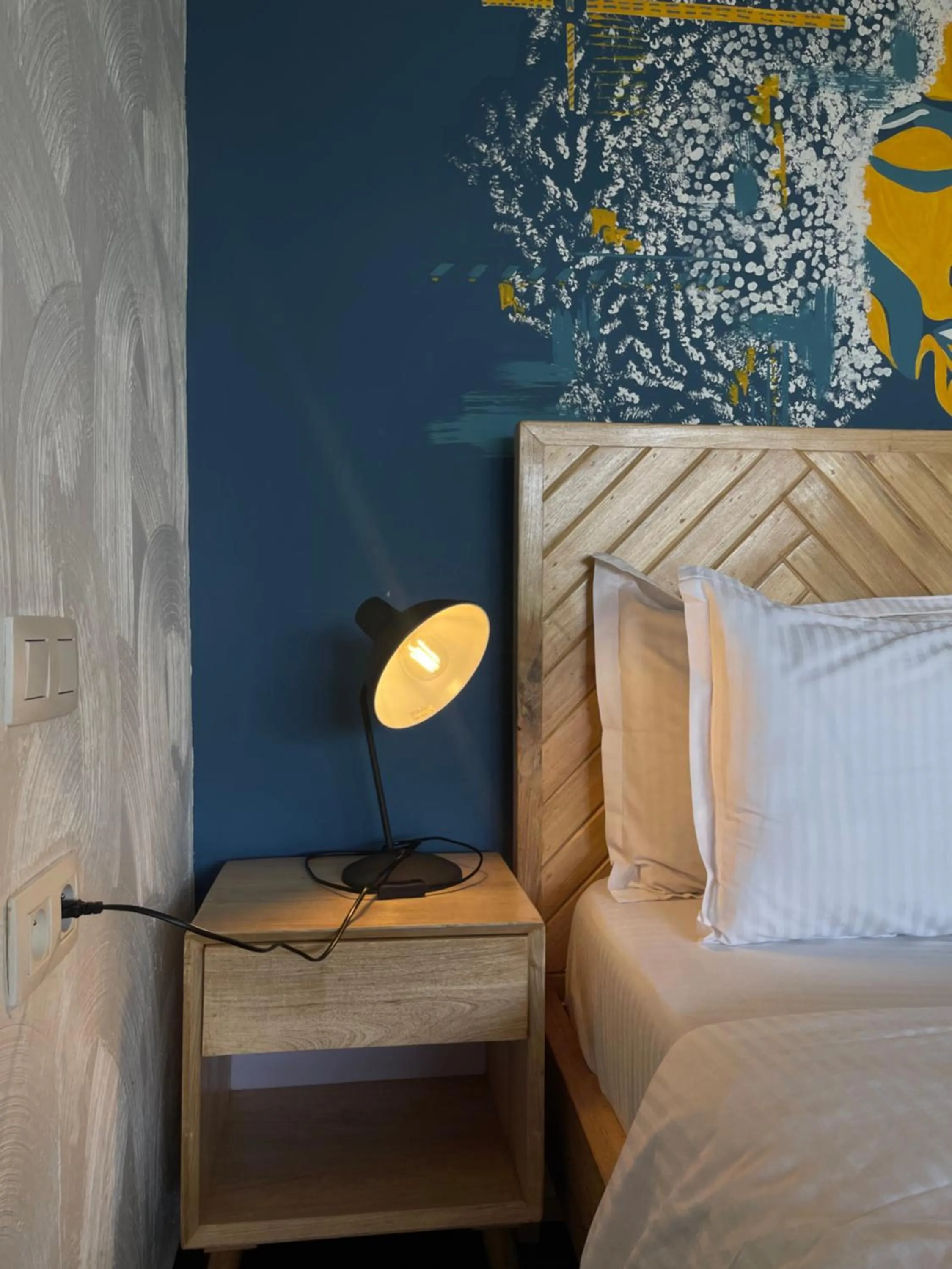 Bedroom, Bed in Eagle View Lodge - Kigali