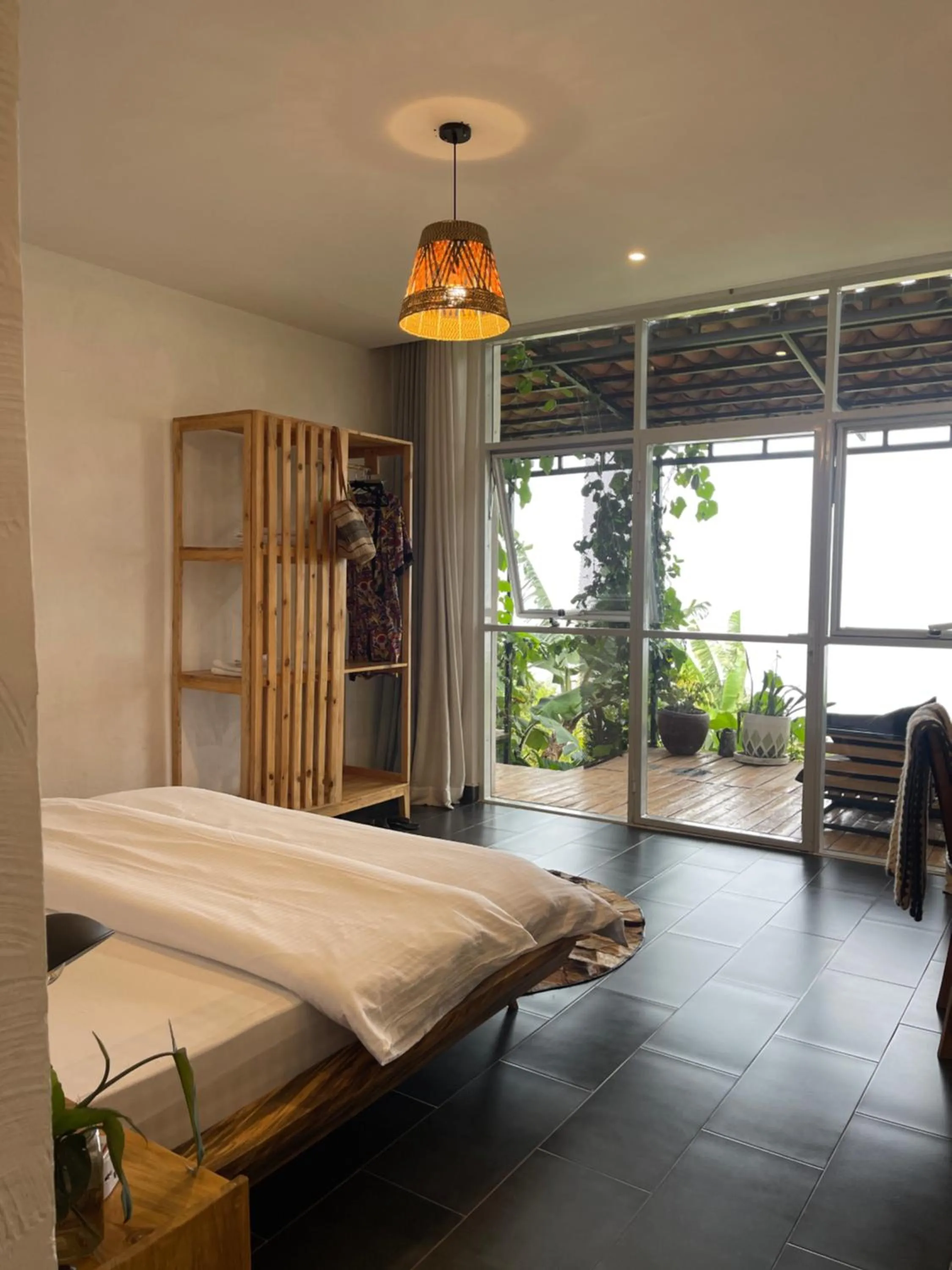 Bed in Eagle View Lodge - Kigali