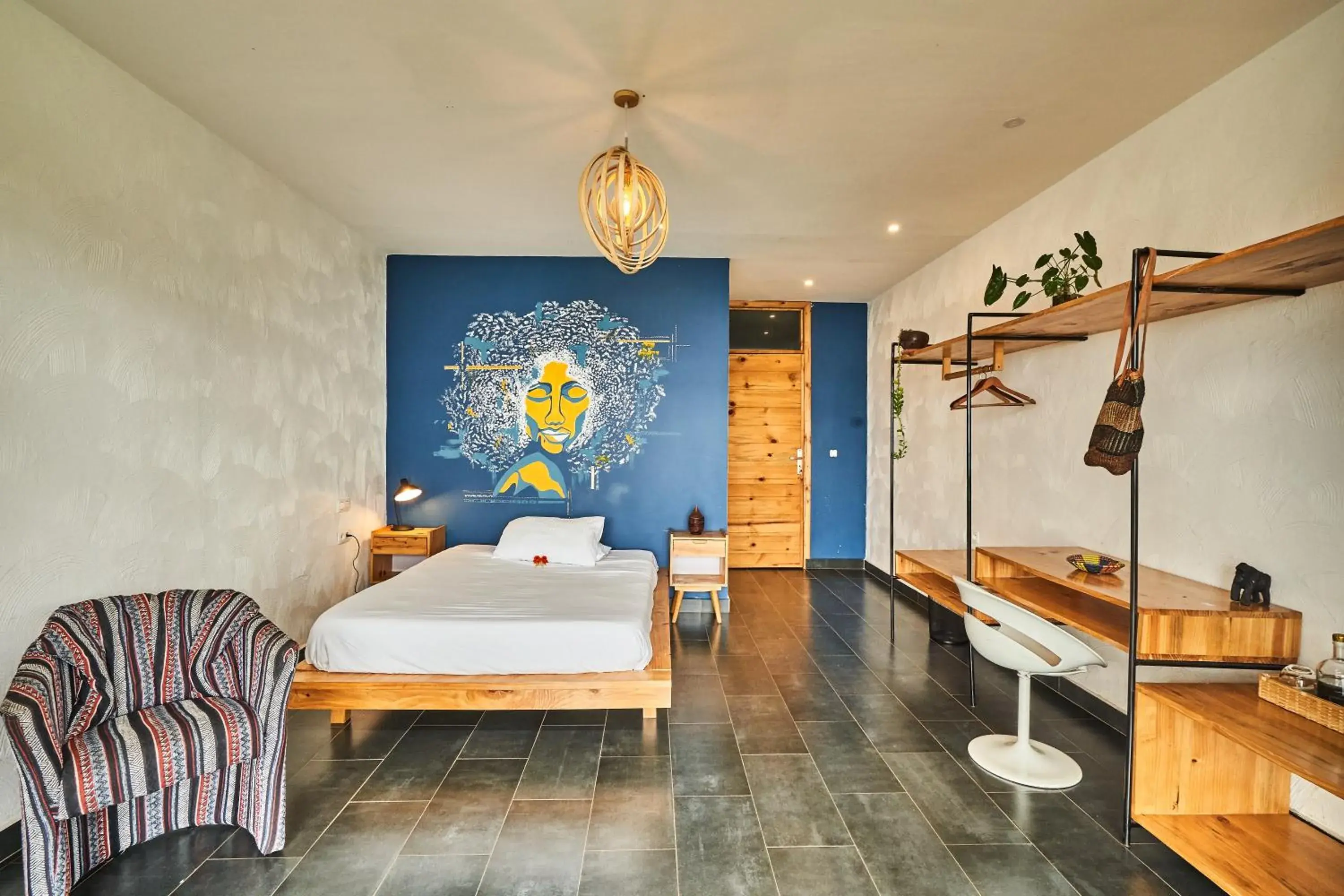 Deluxe Double Room with Balcony - single occupancy in Eagle View Lodge - Kigali Deluxe Double Room with Balcony - single occupancy in Eagle View Lodge - Kigali