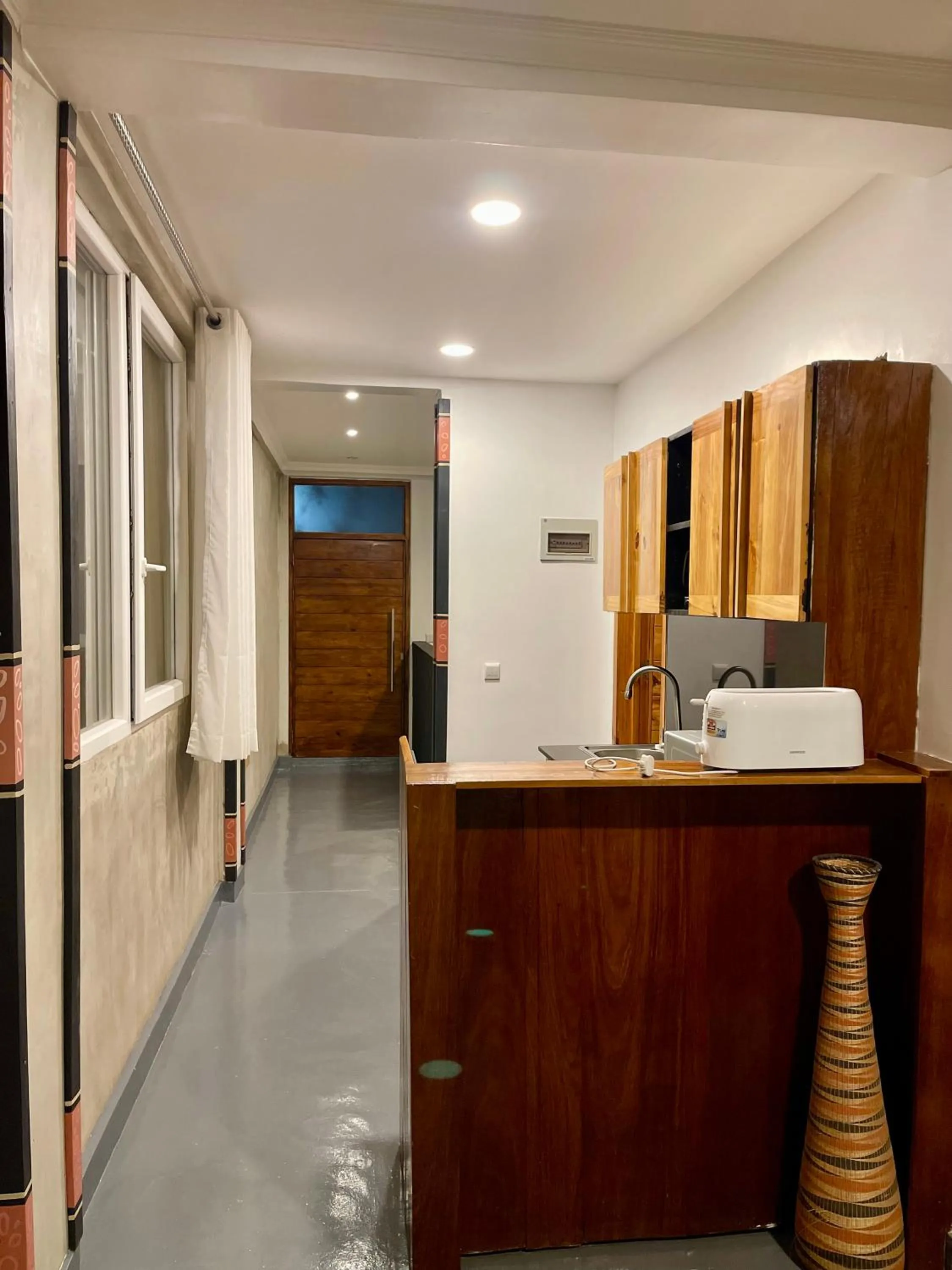 Kitchen or kitchenette in Eagle View Lodge - Kigali