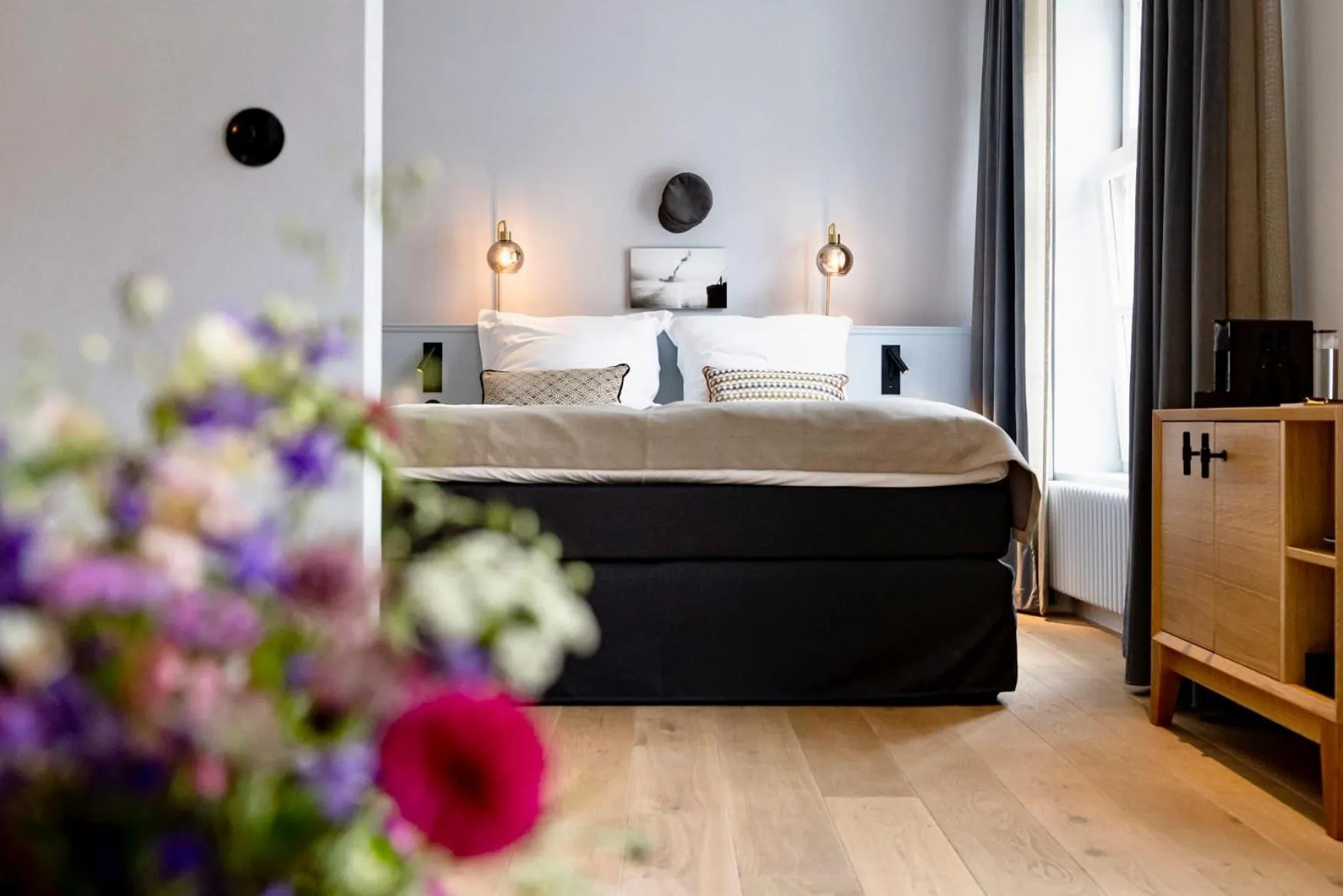 Bedroom, Bed in Boutiquehotel Petuh