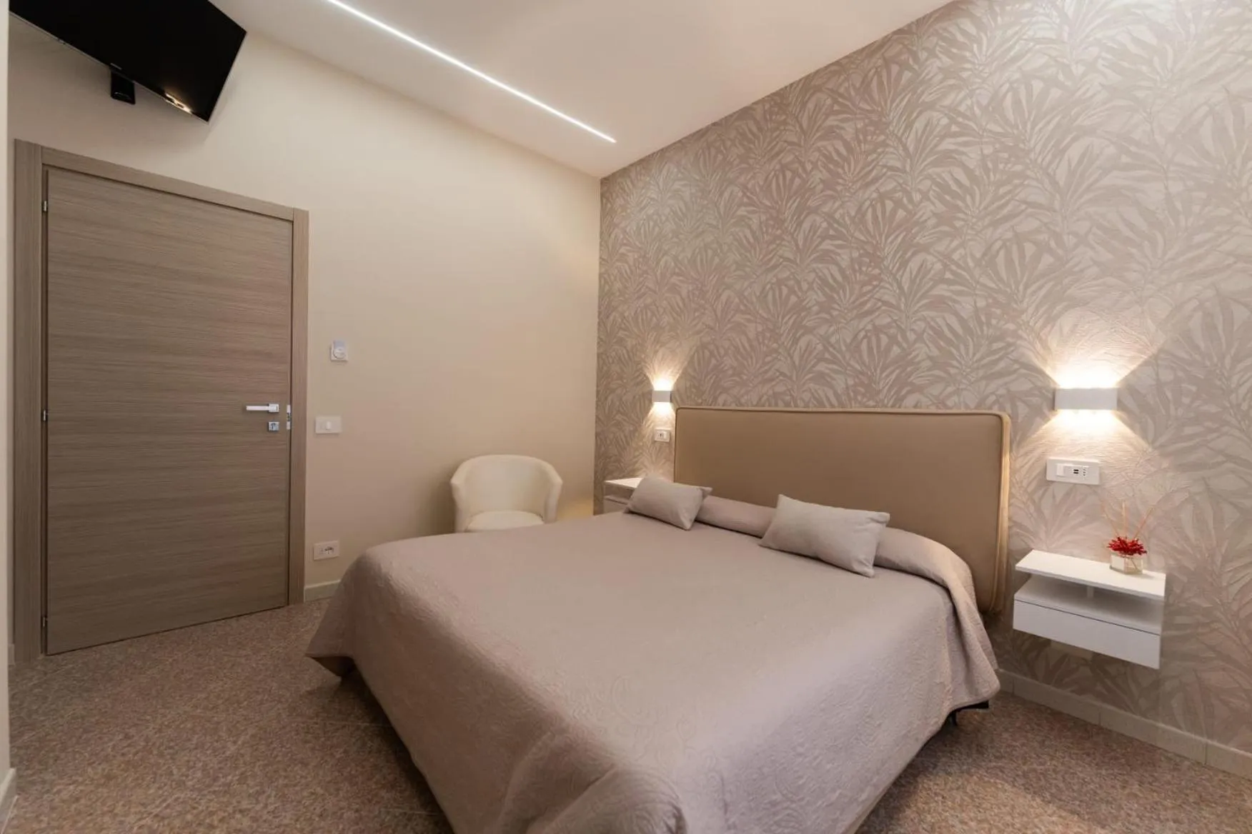 Bed in Leonardo's B&B