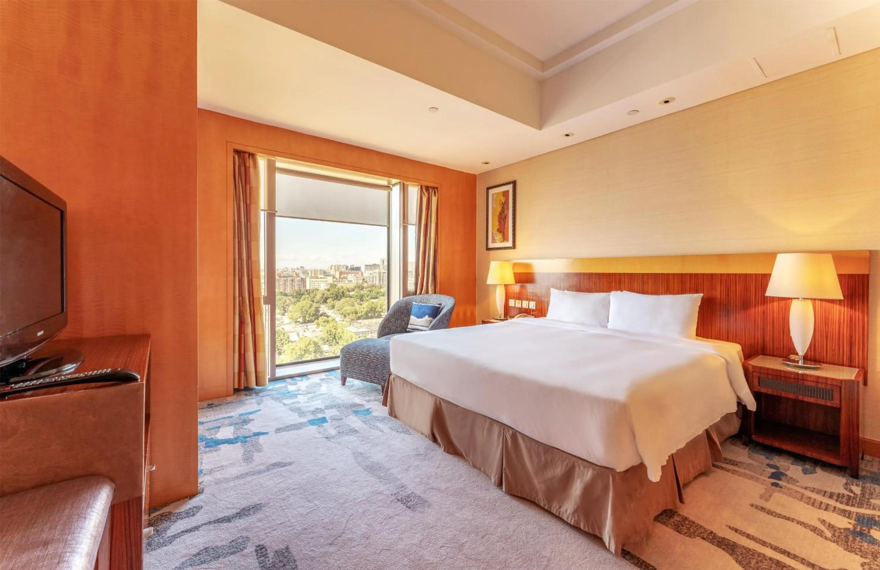 Bedroom, Bed in Park Plaza Beijing Wangfujing