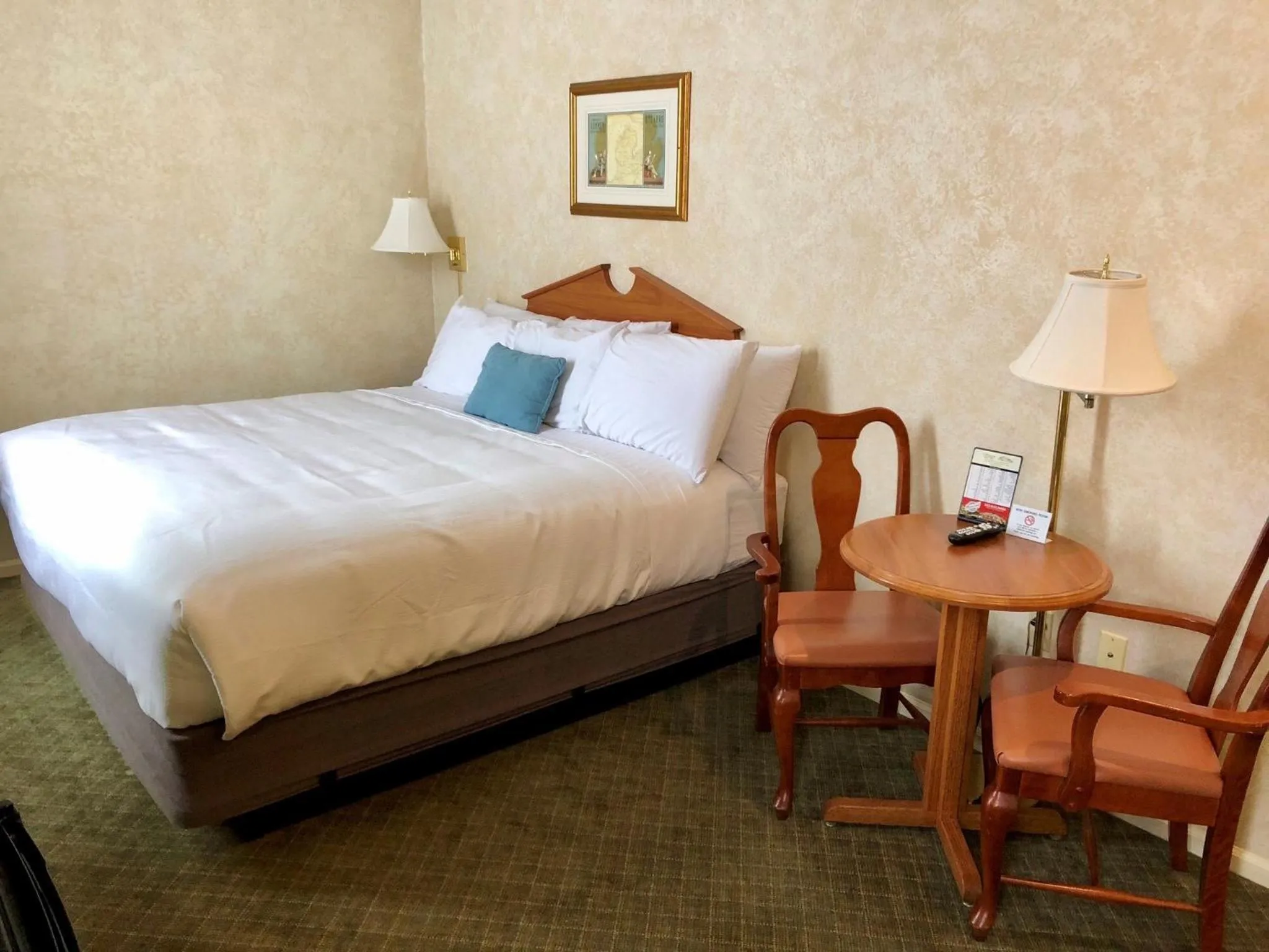 Bed in Stearns Hotel