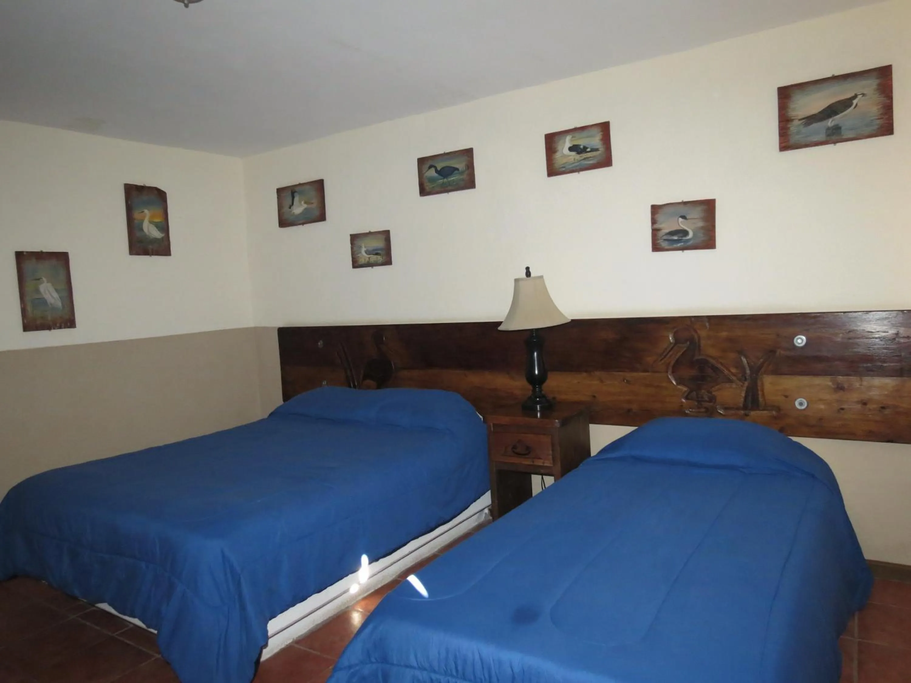 Bed in Restaurante Malarrimo Hotel & RV Parking