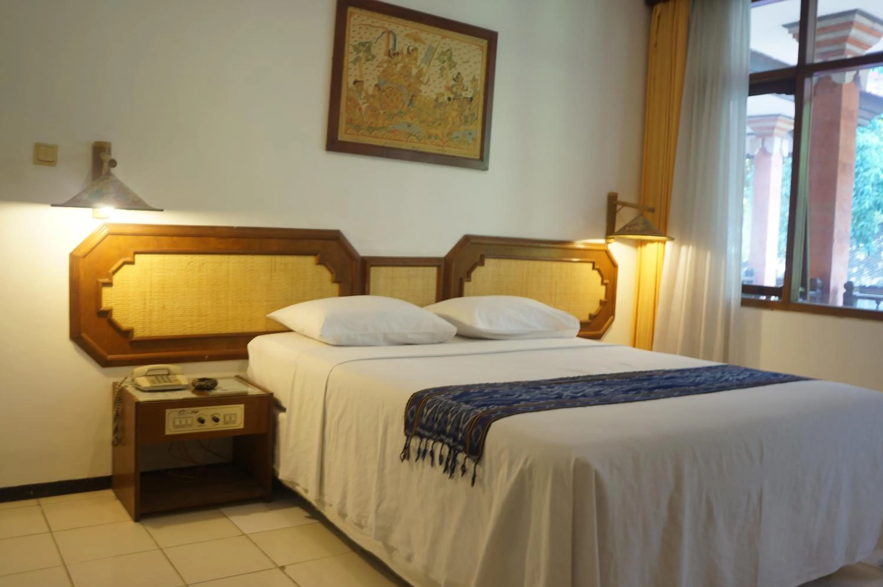 Garden, Bed in Puri Naga Beachfront Cottages