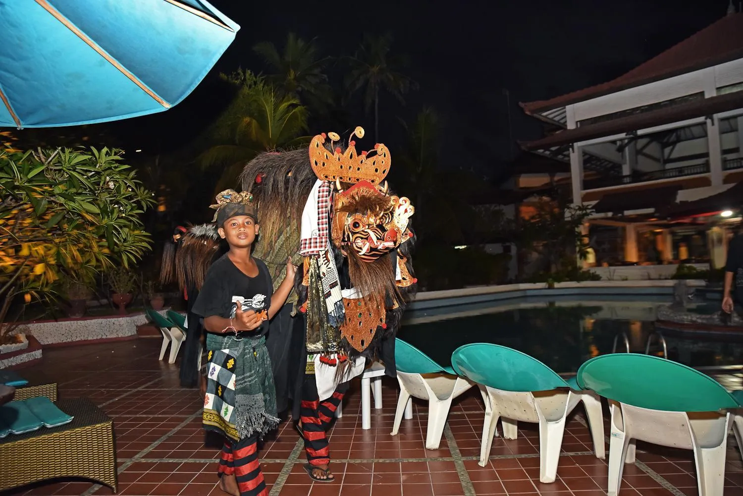 Garden in Puri Naga Beachfront Cottages