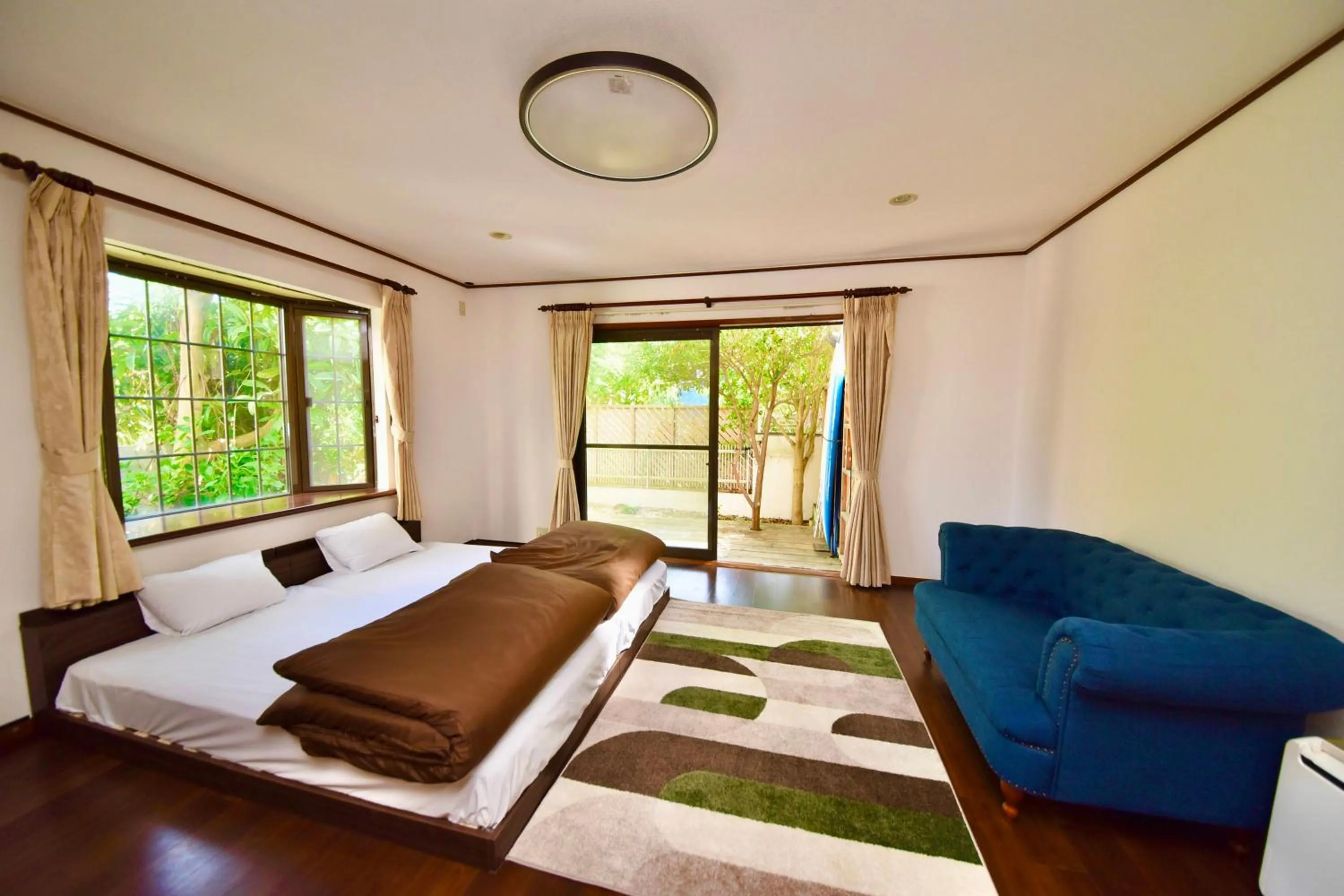 Bed in Beach side House SHELL kamakurahase