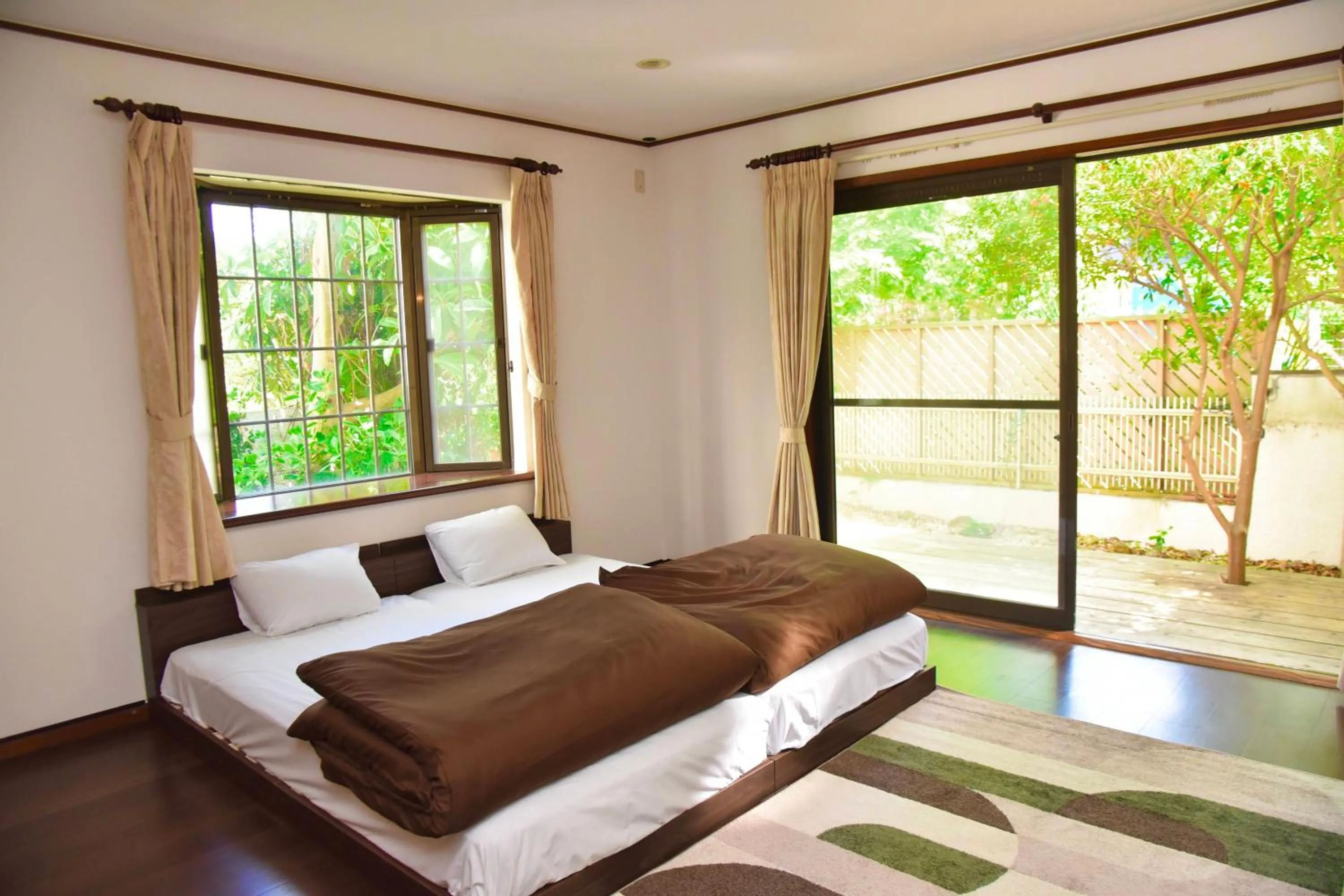 Bed in Beach side House SHELL kamakurahase