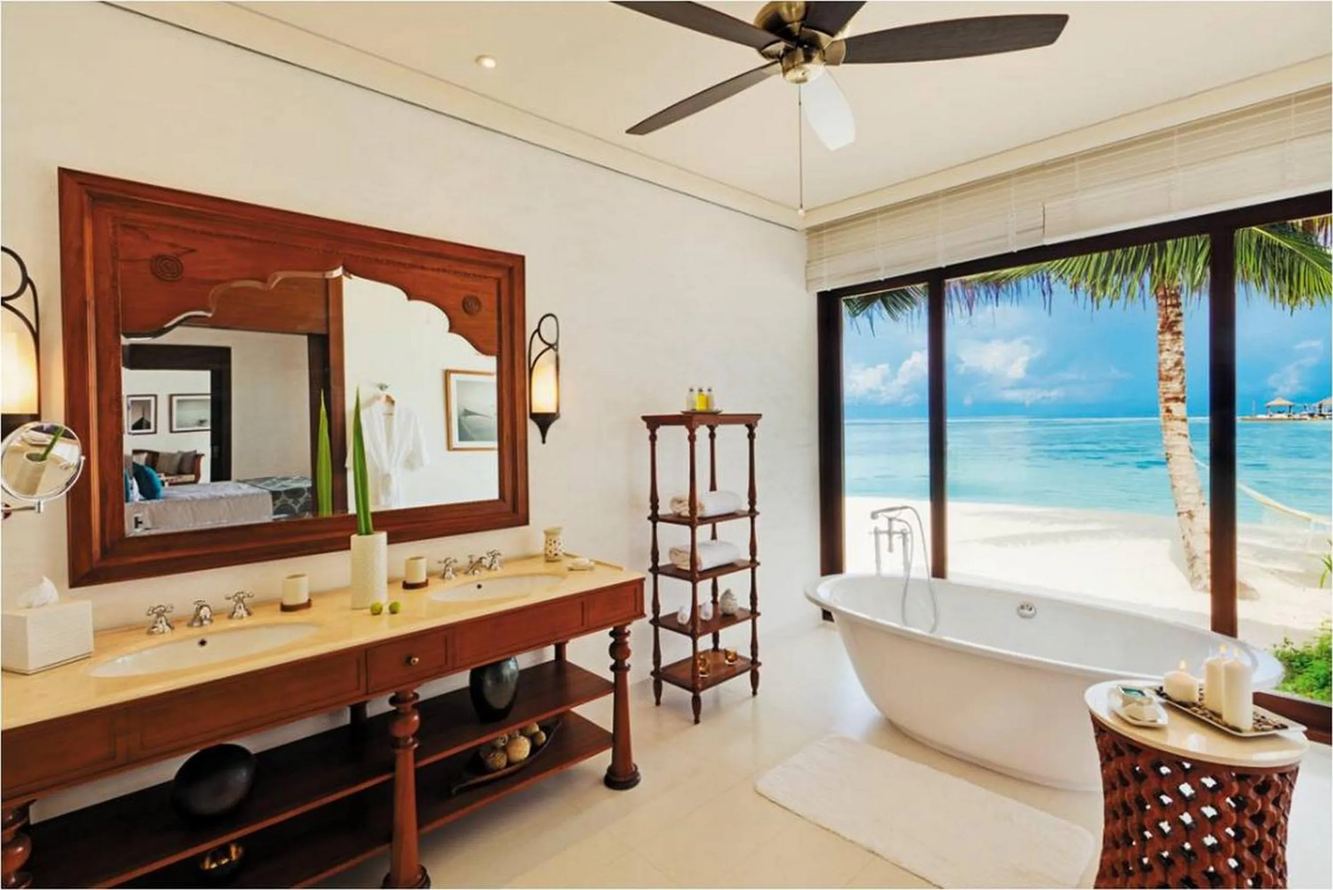 Bathroom in The Residence Maldives