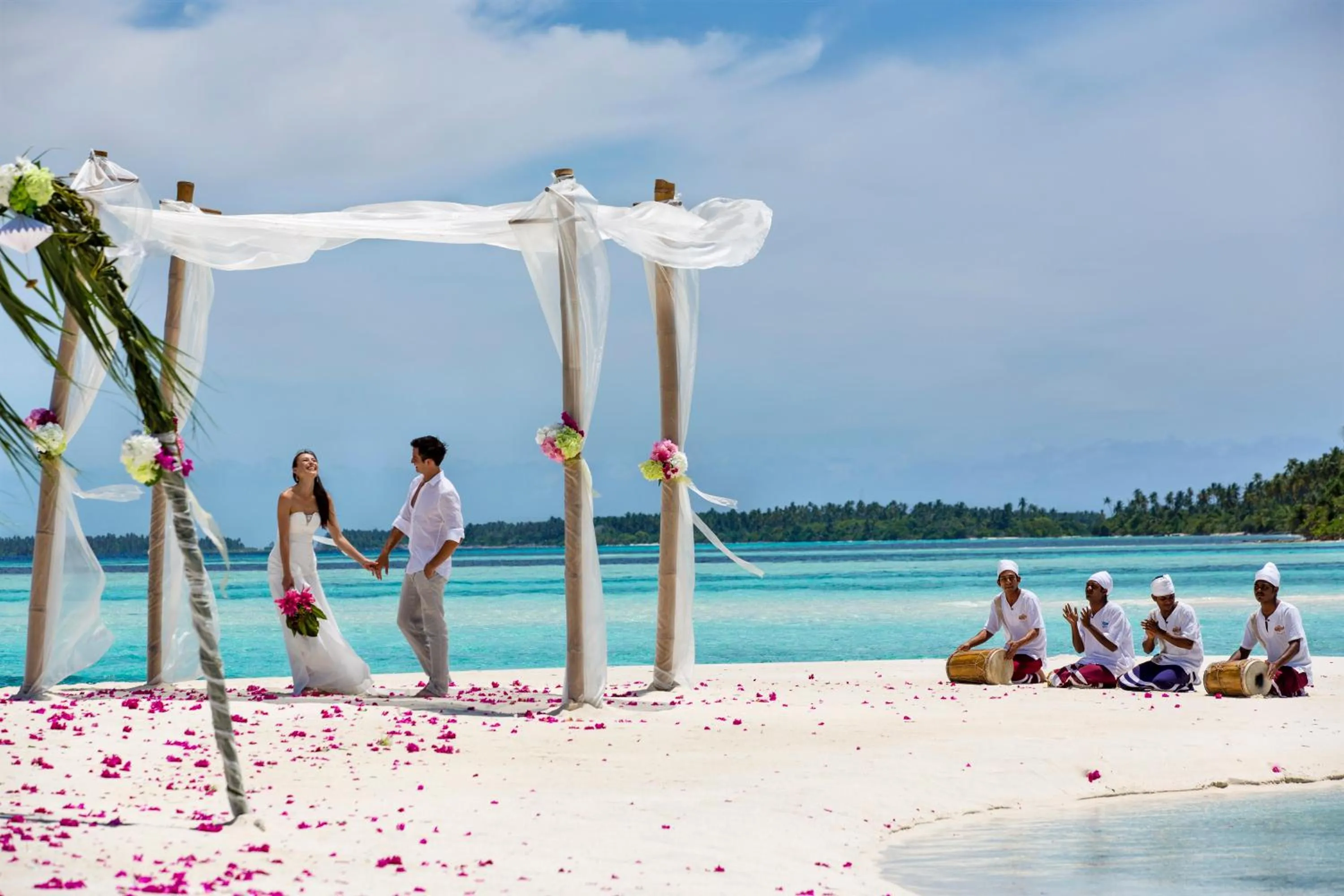 wedding in The Residence Maldives
