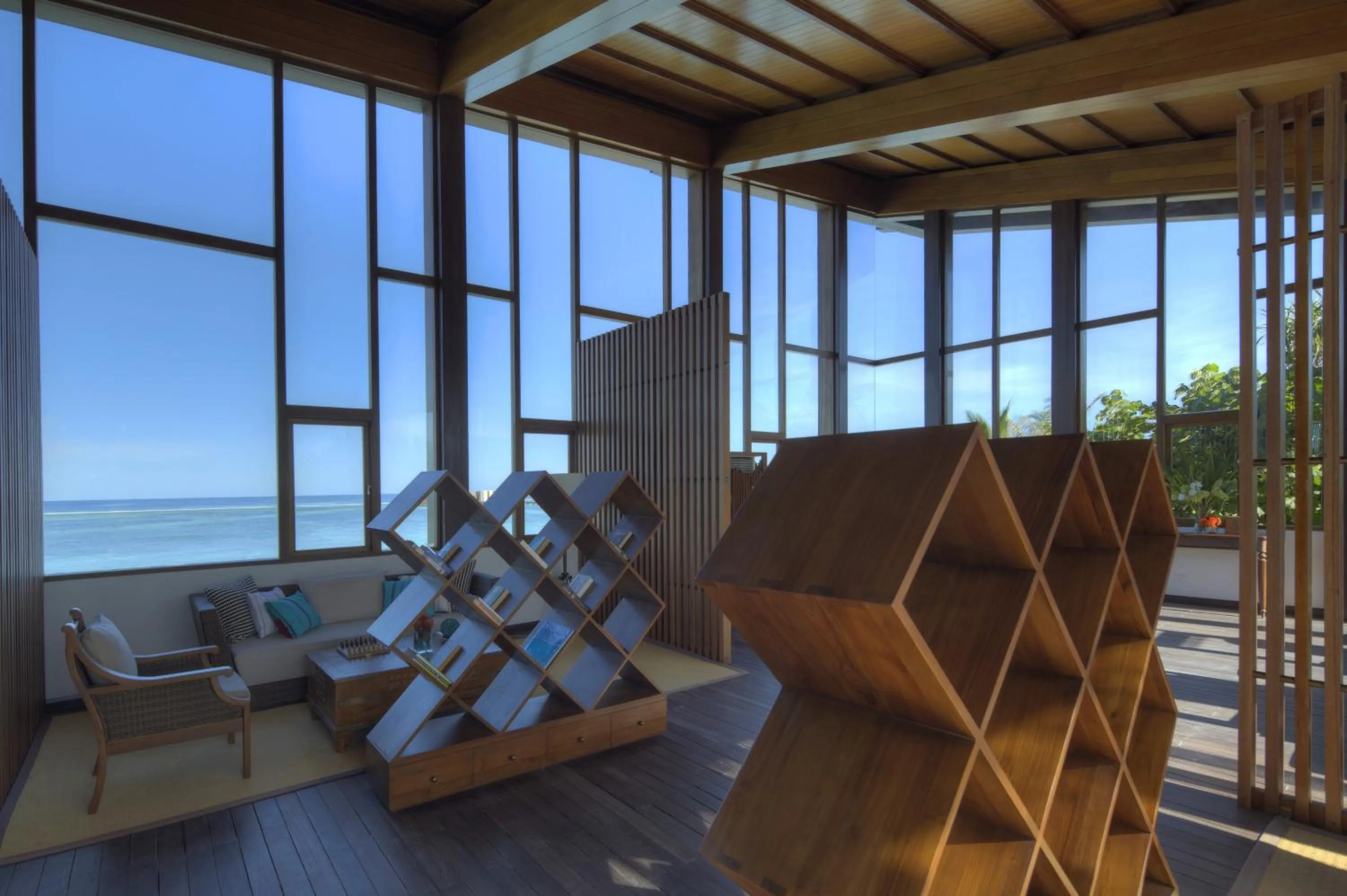 Lobby or reception in The Residence Maldives