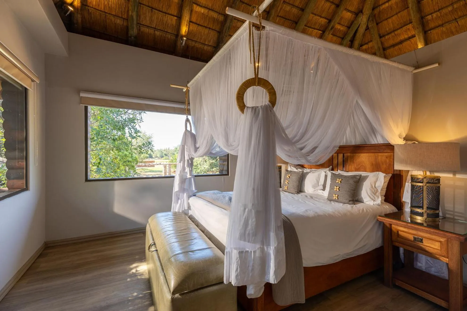 Bed in Karongwe - River Safari Lodge