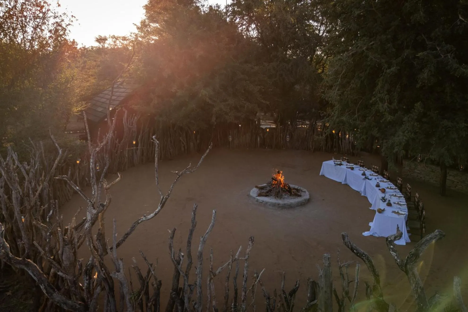 Restaurant/places to eat in Karongwe - River Safari Lodge