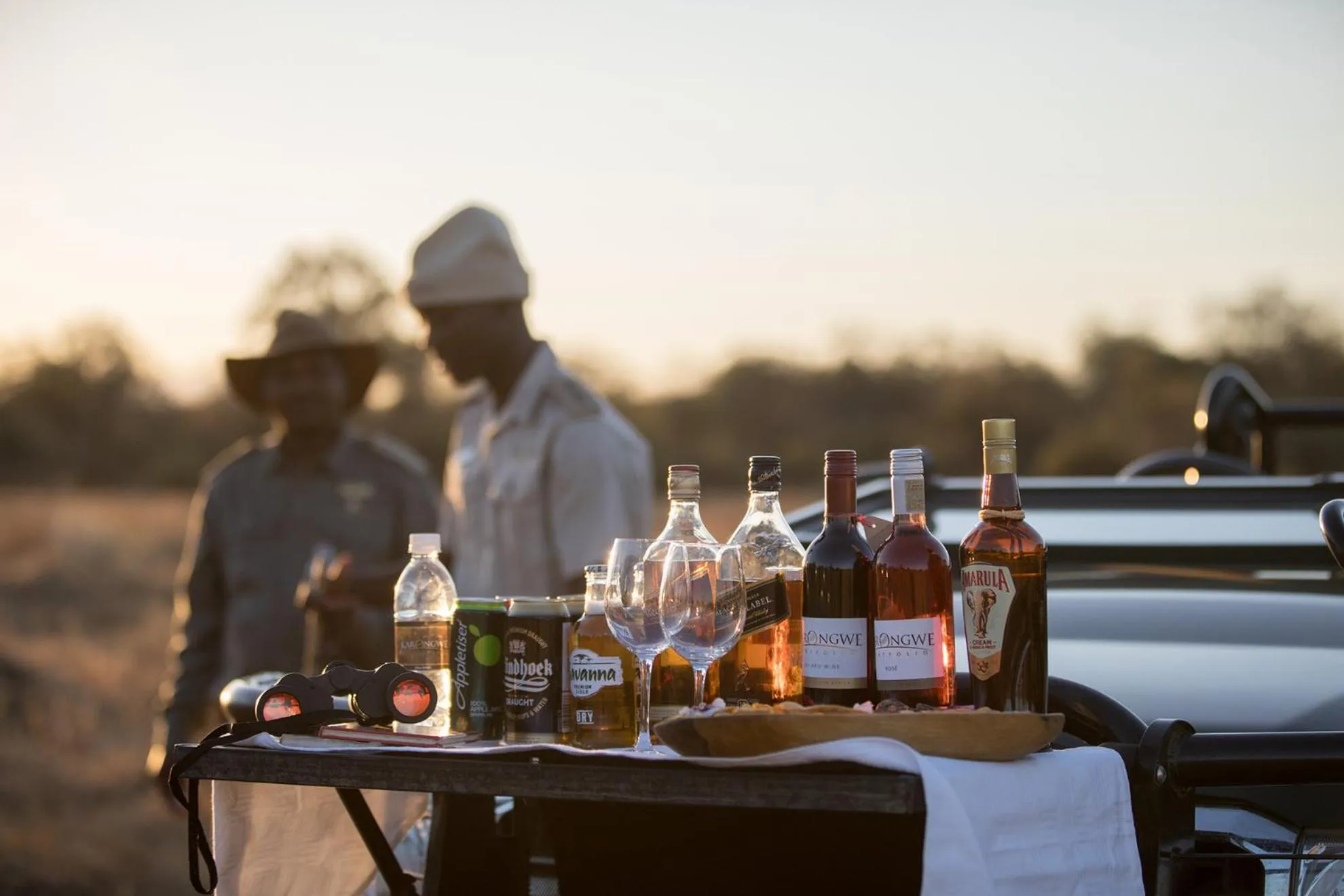 Food and drinks in Karongwe - River Safari Lodge