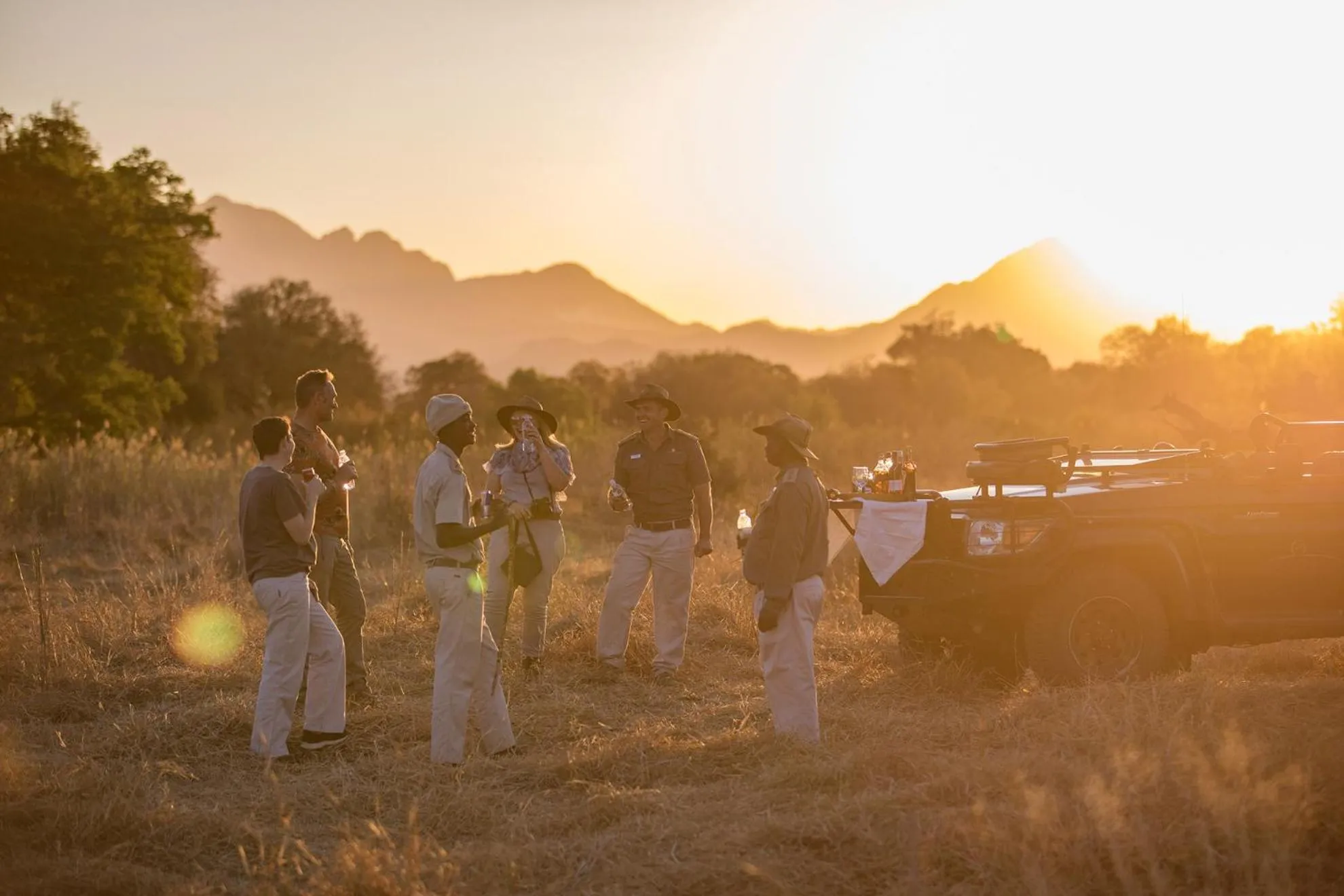 Food and drinks in Karongwe - River Safari Lodge