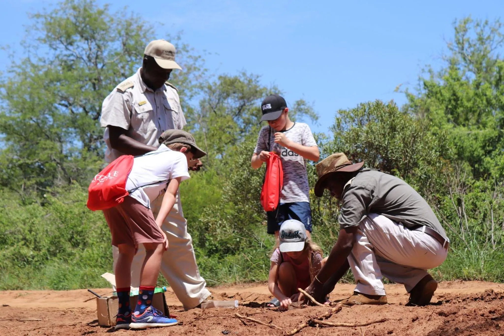 Staff in Karongwe River Lodge
