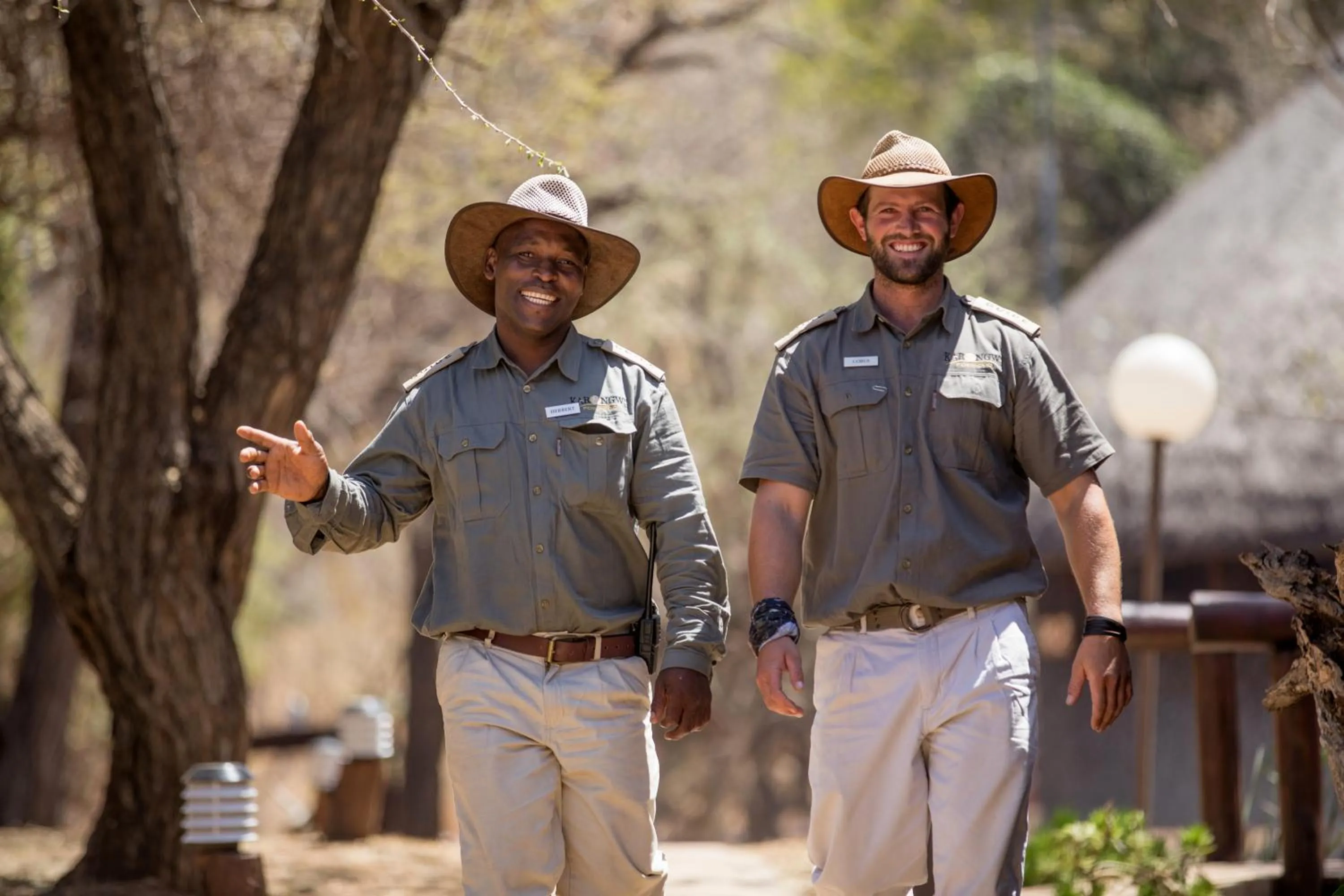 Staff in Karongwe River Lodge