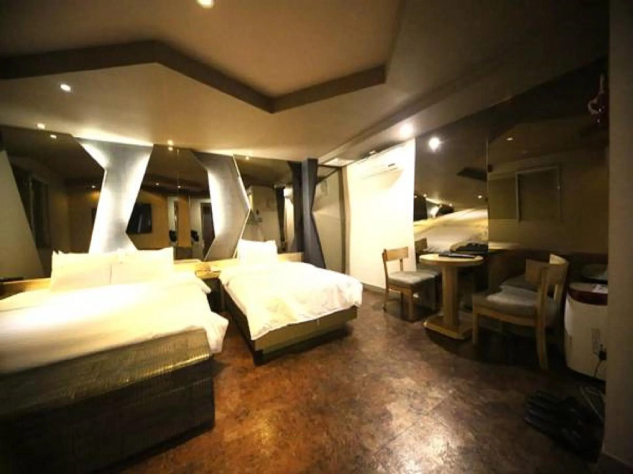 Decorative detail, Bed in Hotel JUNE Haeundae