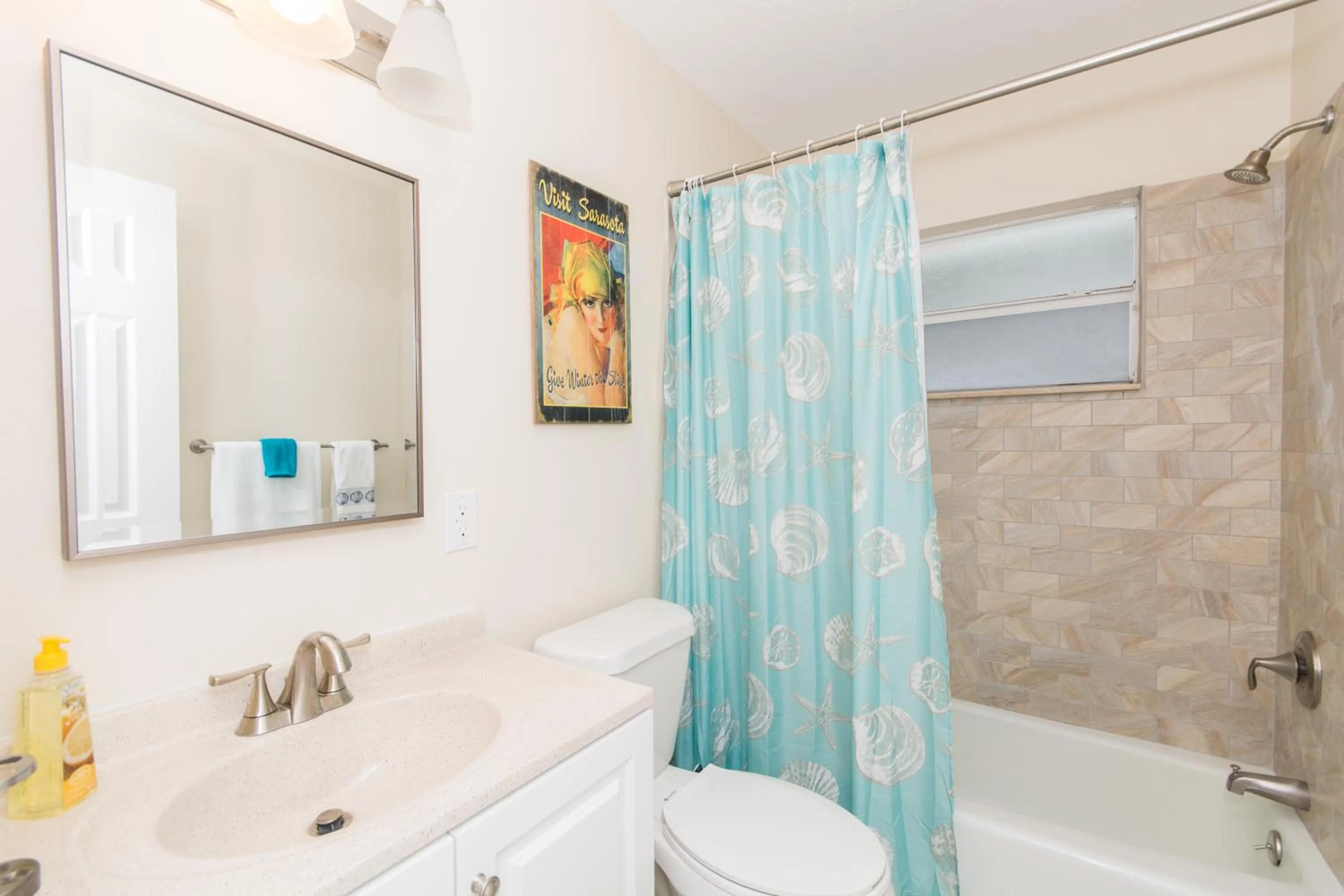 Bathroom in Villa Franca bungalow