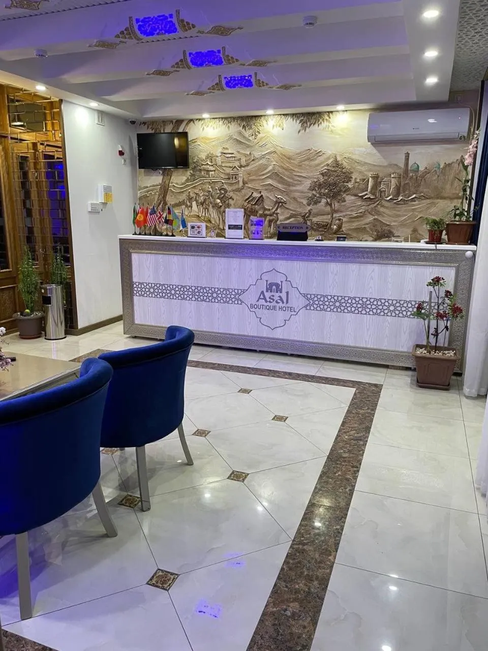 Lobby or reception in Asal Boutique Hotel