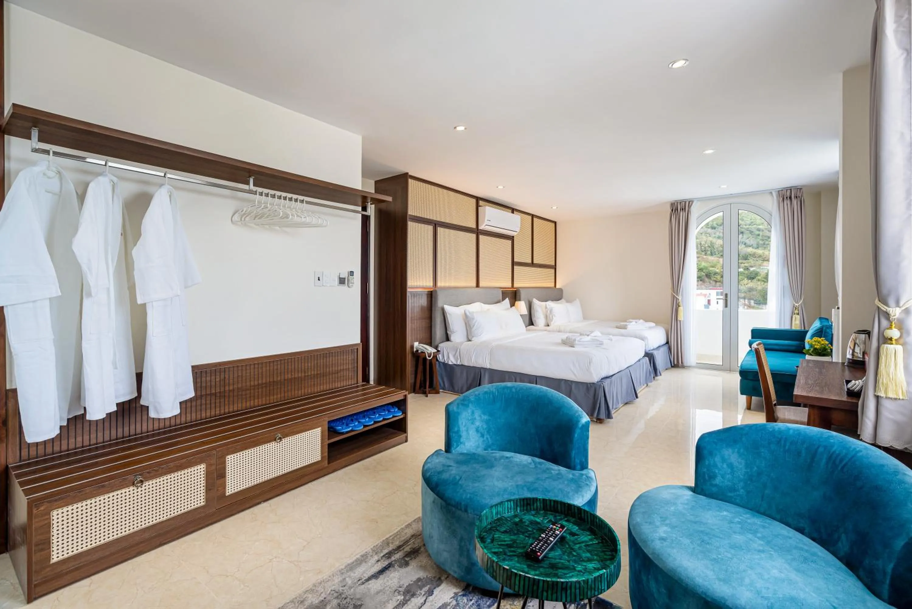 Living room, Bed in Aquatel Vung Tau