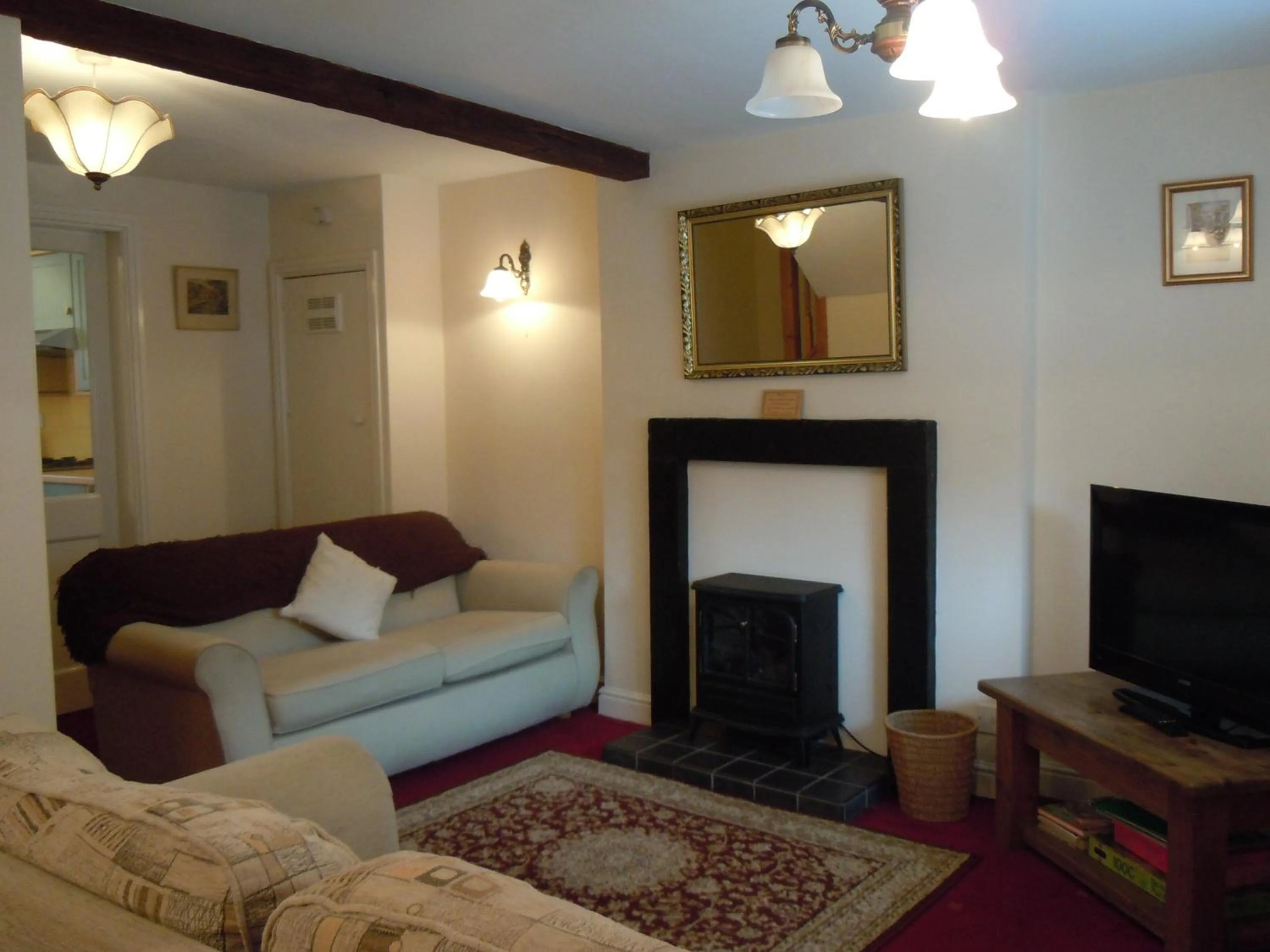 Living room in The New Inn