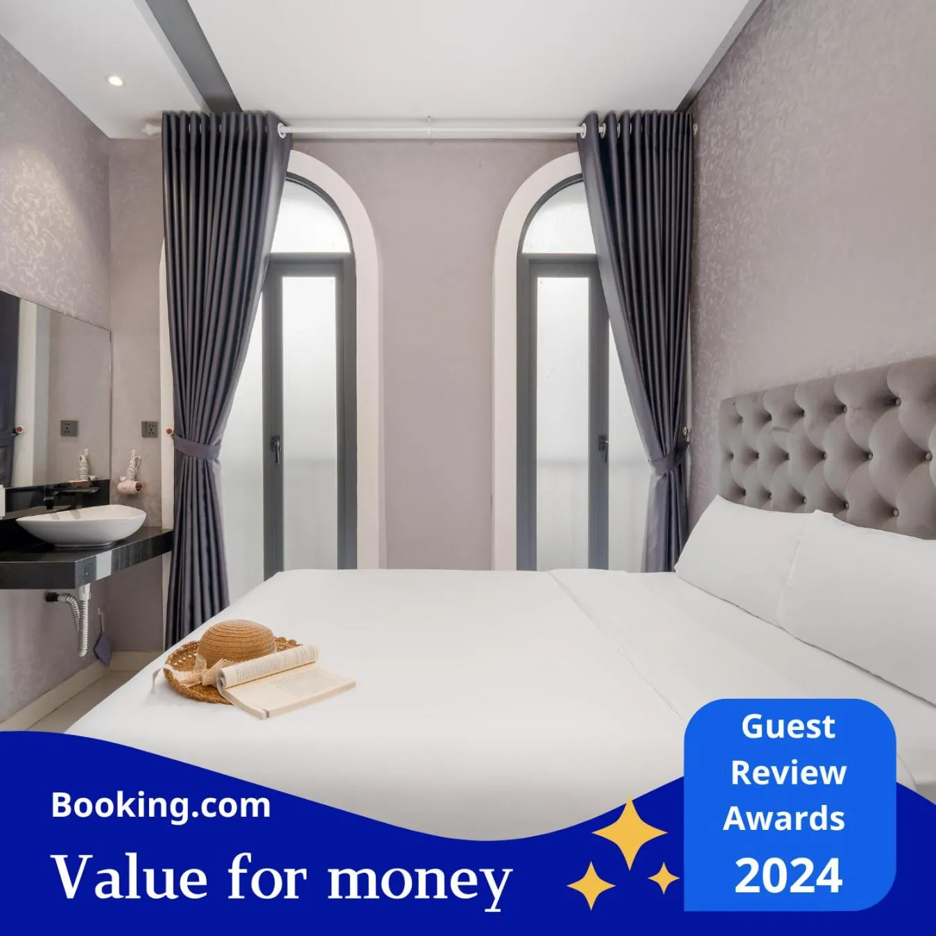 Bedroom, Bed in Mari Queen Hotel - Bui Thi Xuan