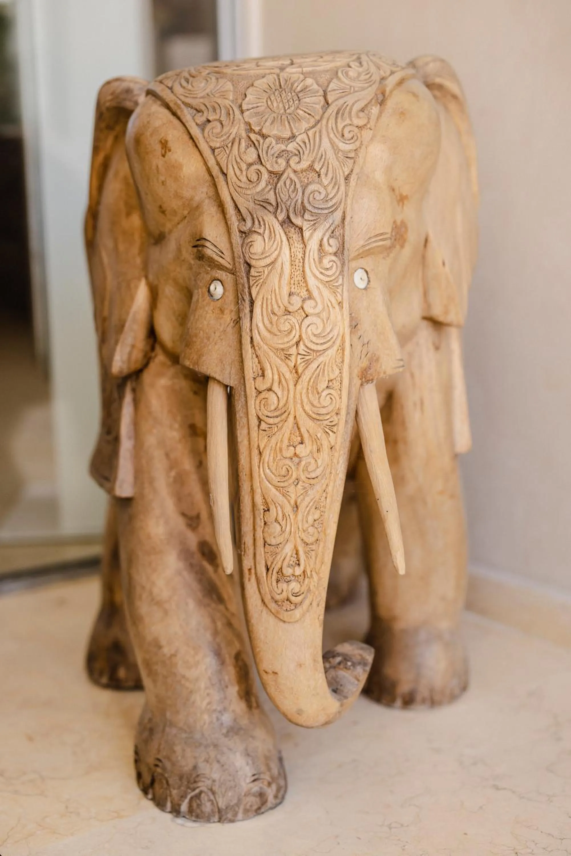 Decorative detail in Hôtel Les Trois Roses, Meylan Grenoble