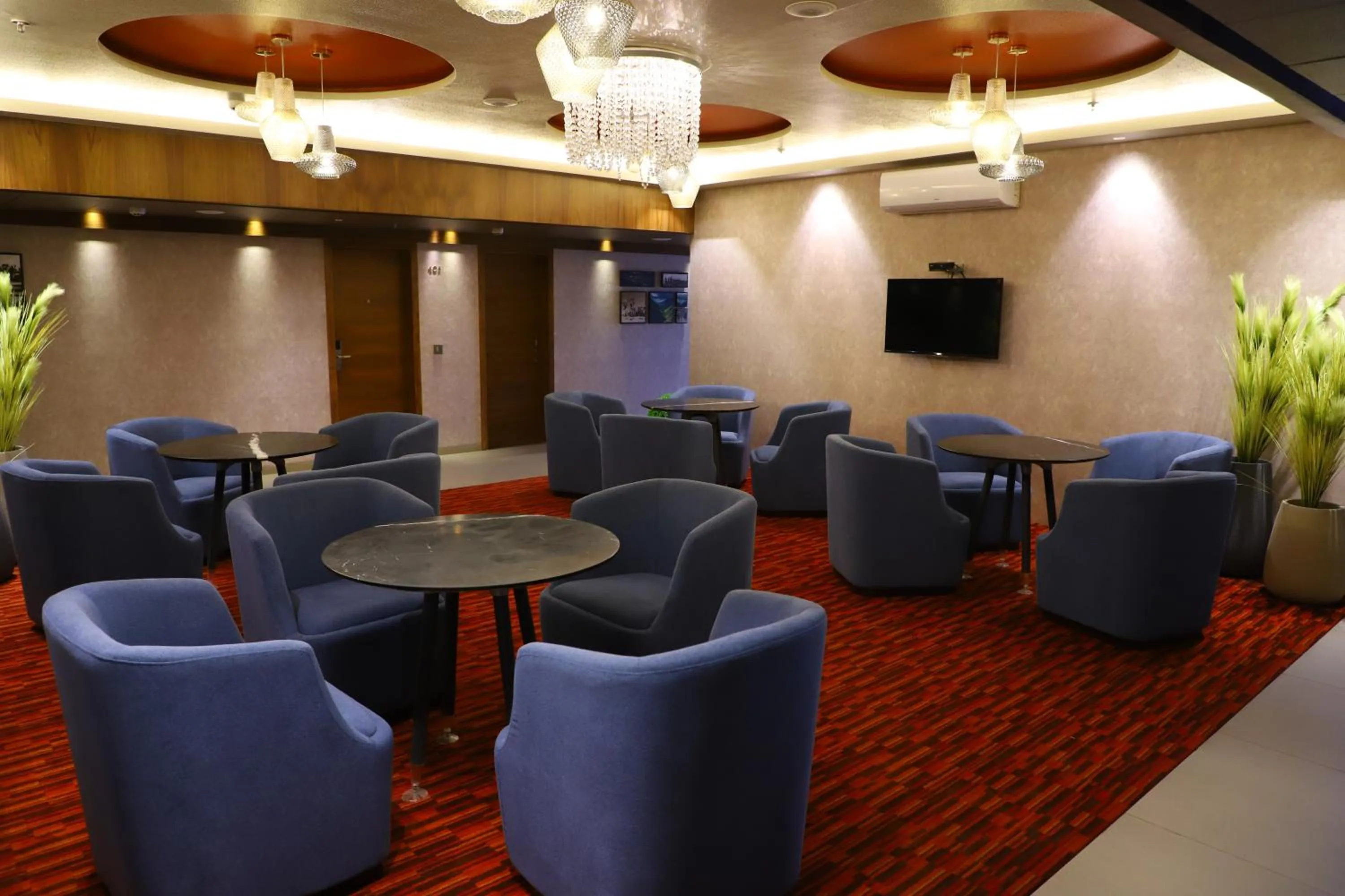 Seating area in Hotel Palazzo Prime