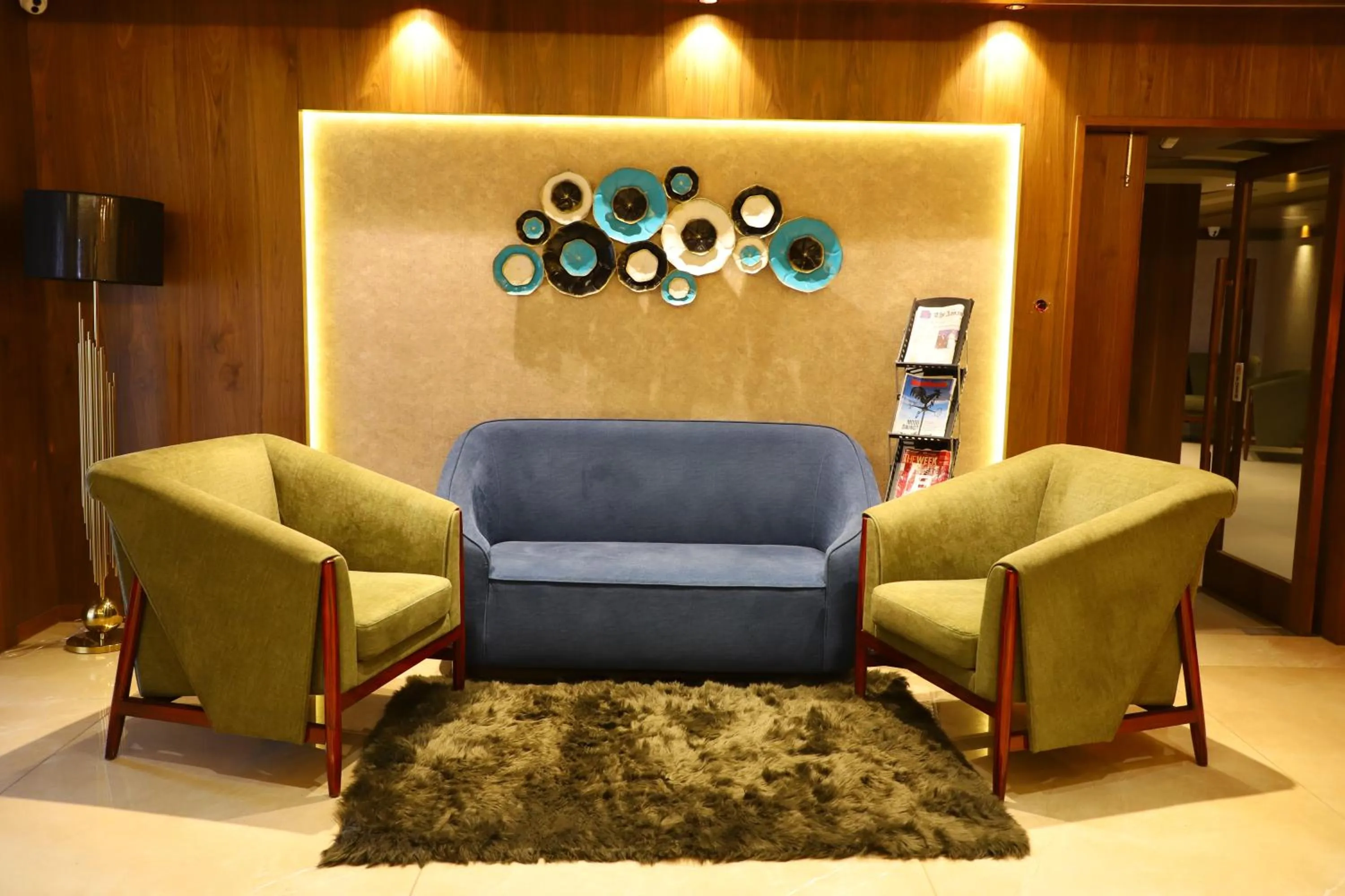 Lobby or reception in Hotel Palazzo Prime