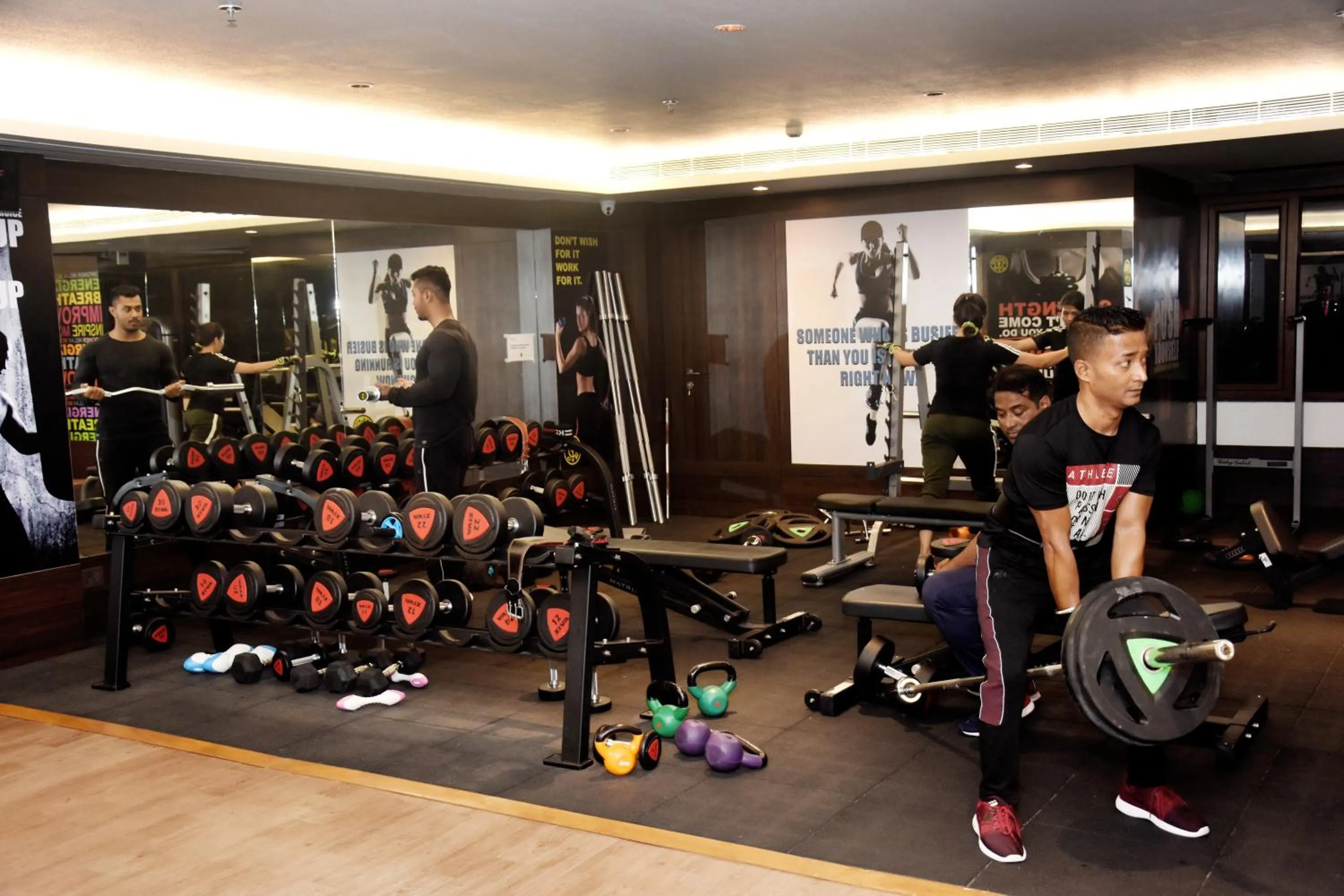 Fitness centre/facilities in Hotel Palazzo Prime