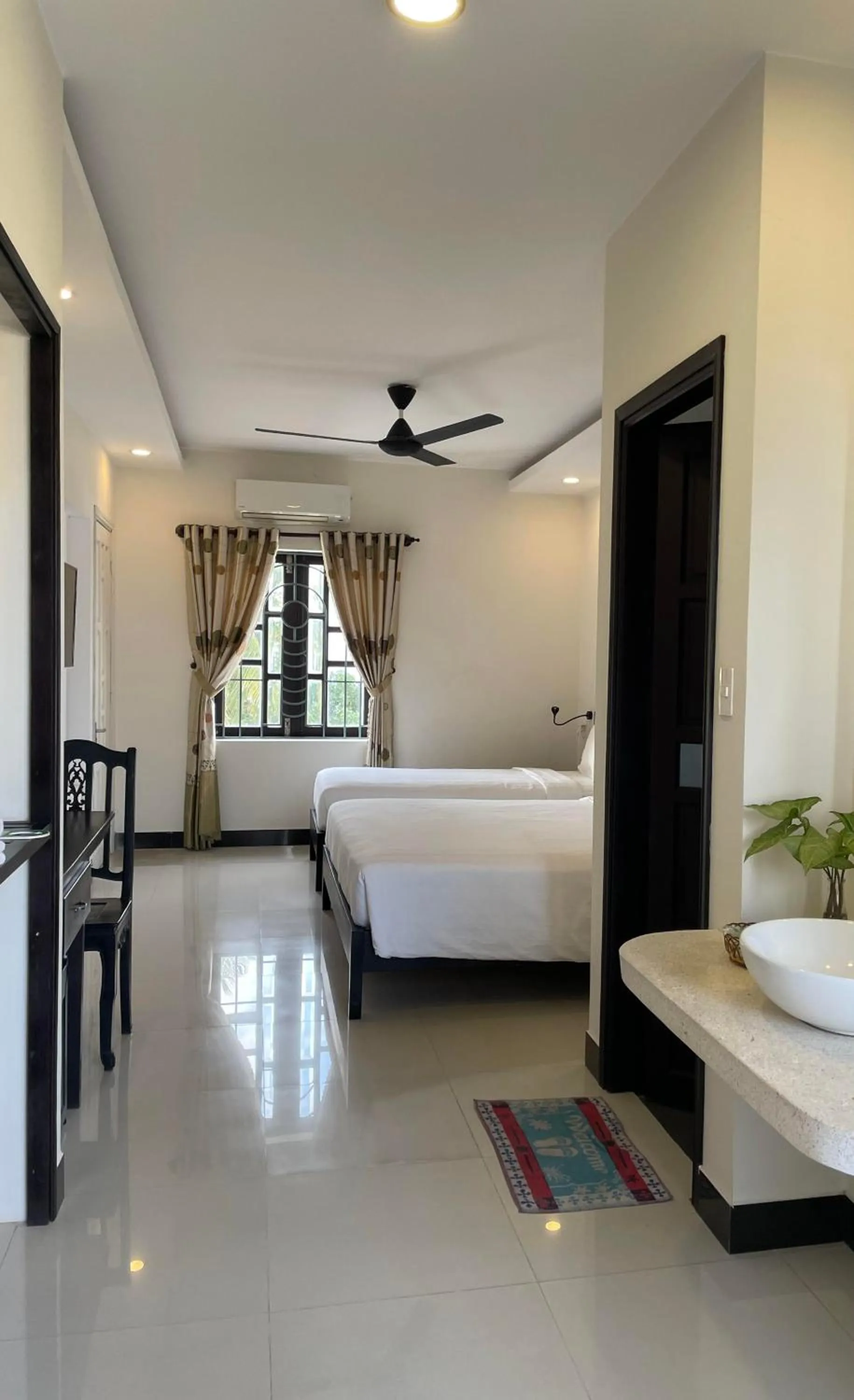 Bed in Starfruit villa Hoi An