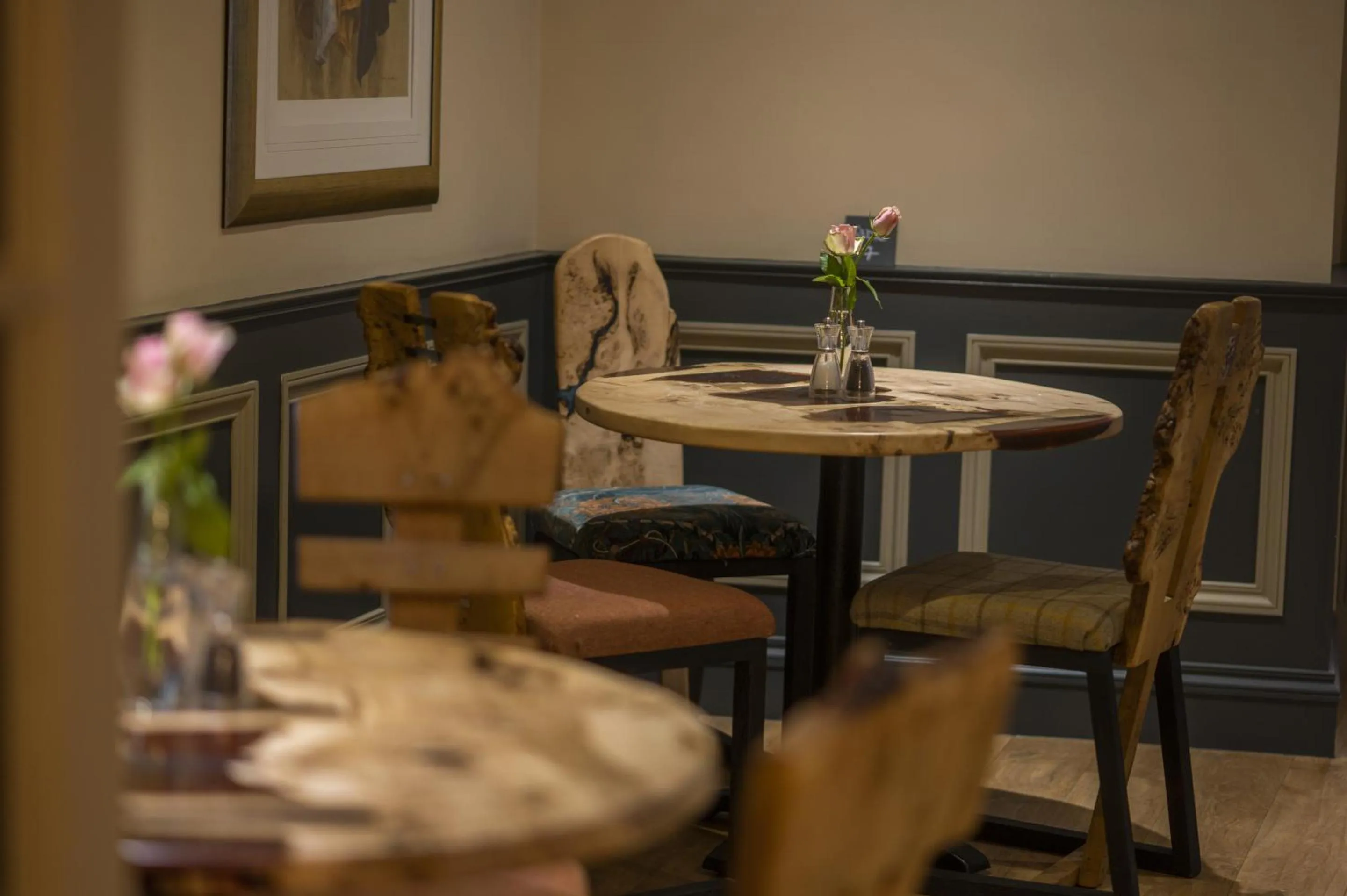 Dining area in Black Bull Hotel