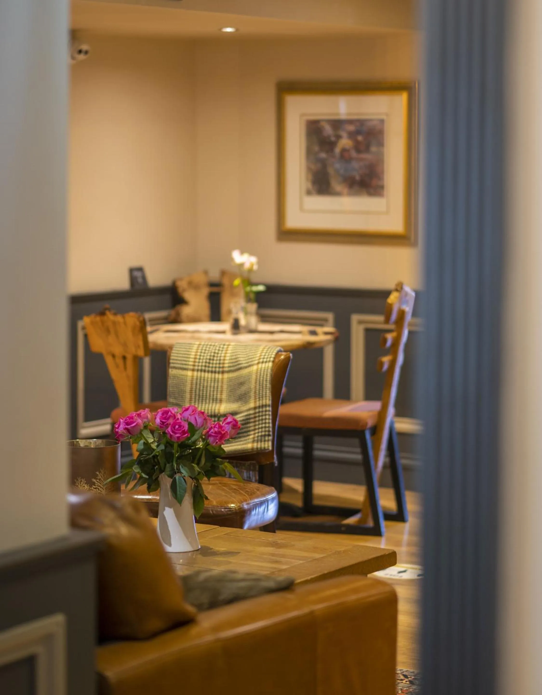 Dining area in Black Bull Hotel