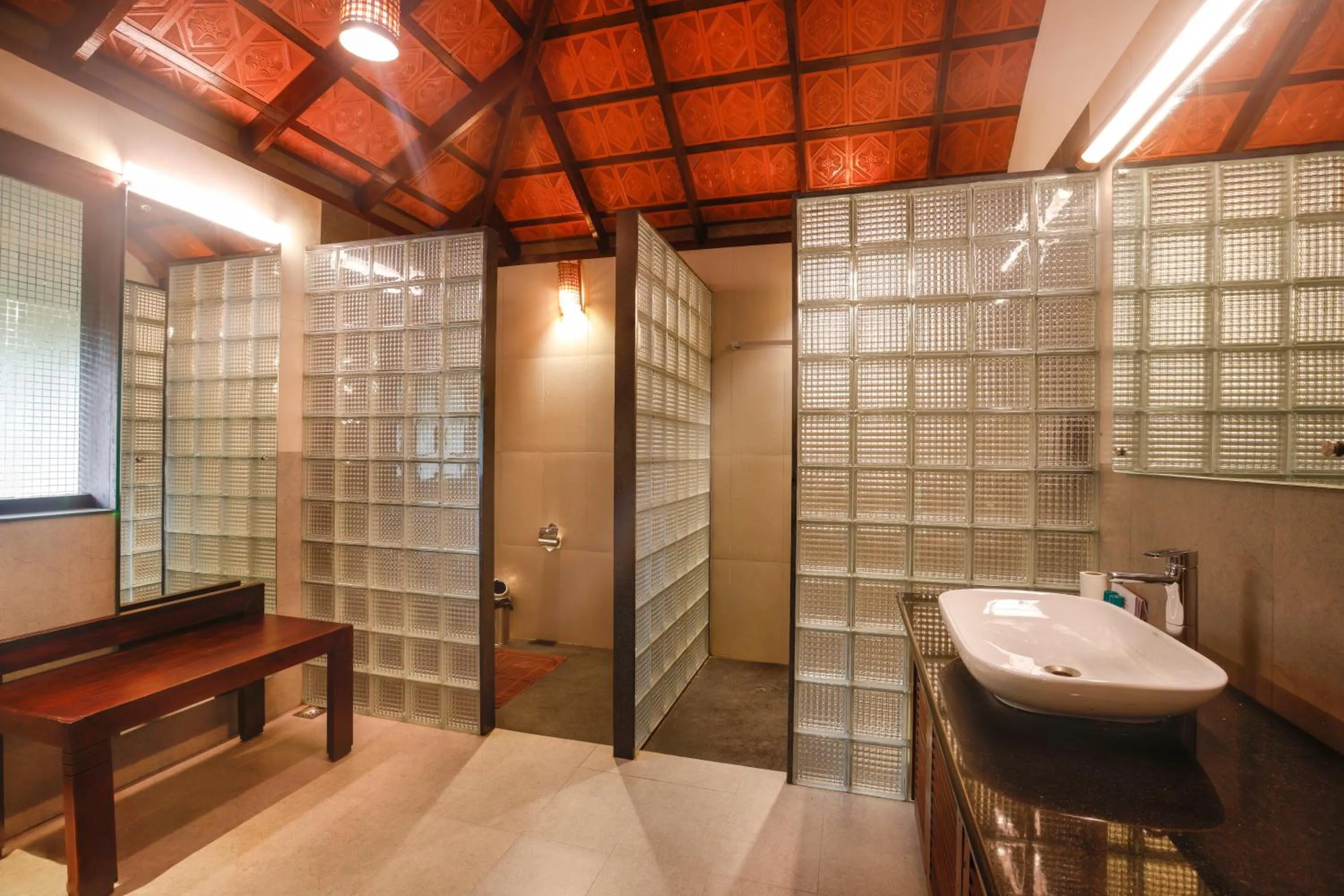 Bathroom in Vythiri Resort