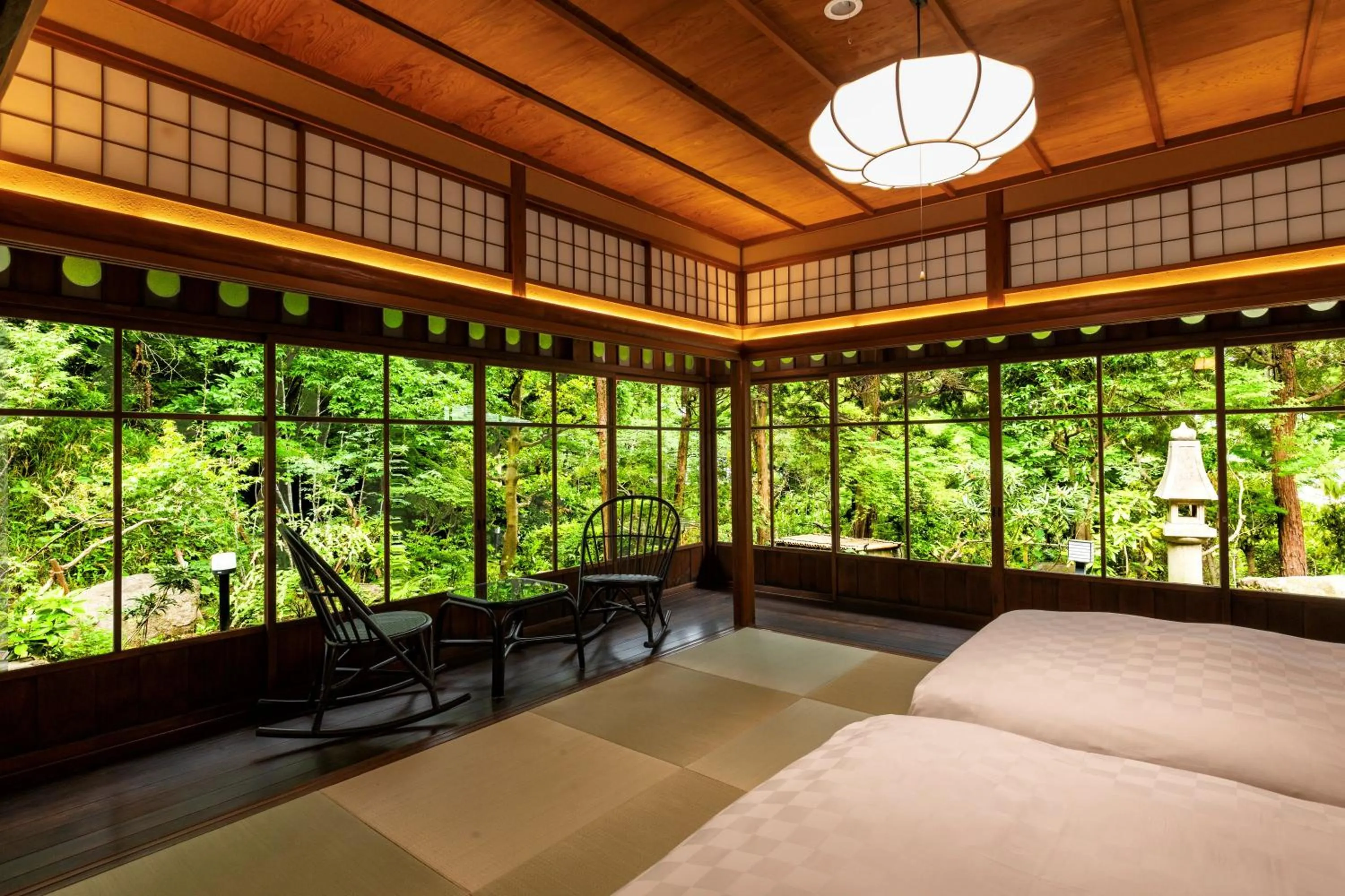 Bed in Gamagori Classic Hotel