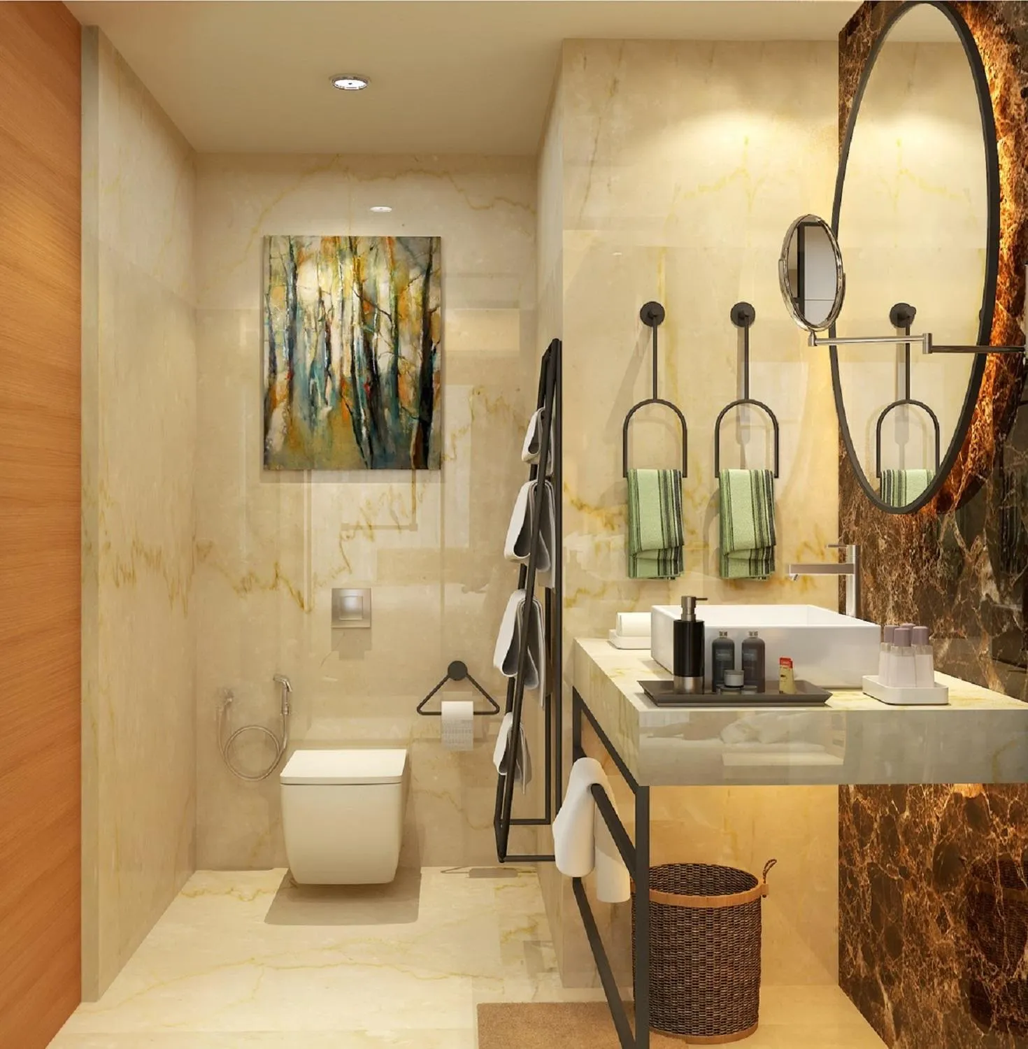 Bathroom in Lemon Tree Premier, Vijayawada