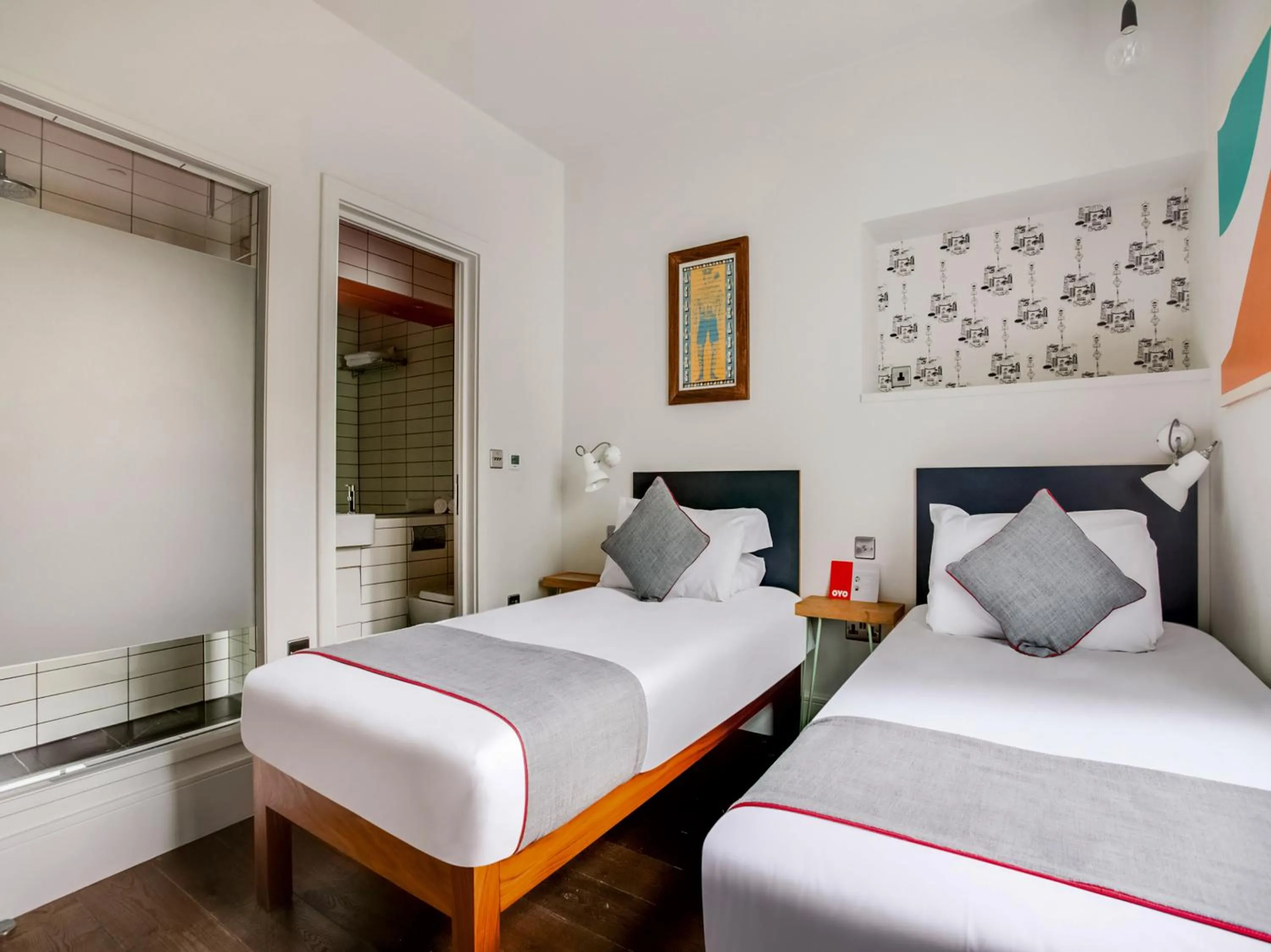 Bedroom in OYO Fab Guest House