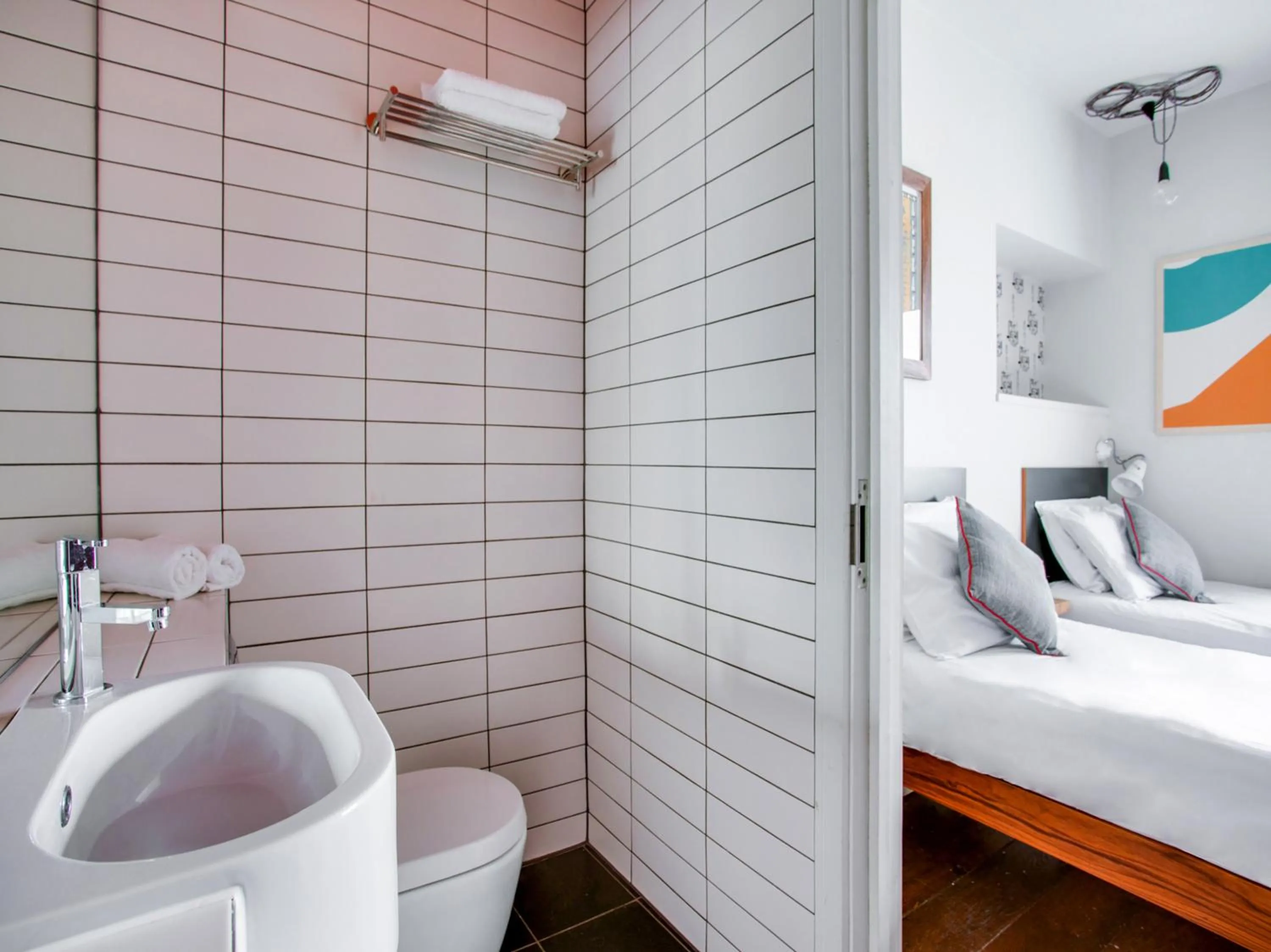 Bathroom in OYO Fab Guest House