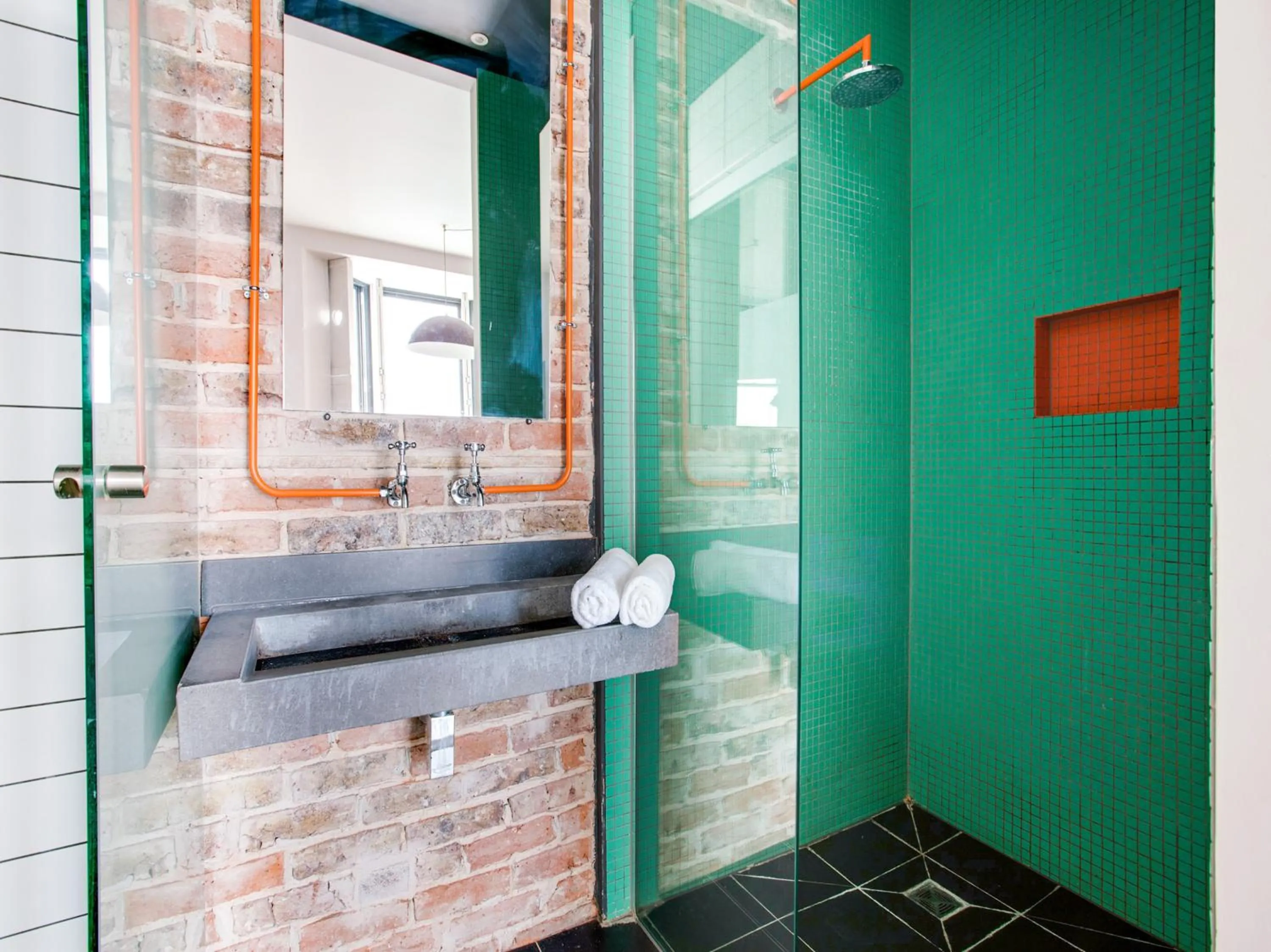 Bathroom in OYO Fab Guest House