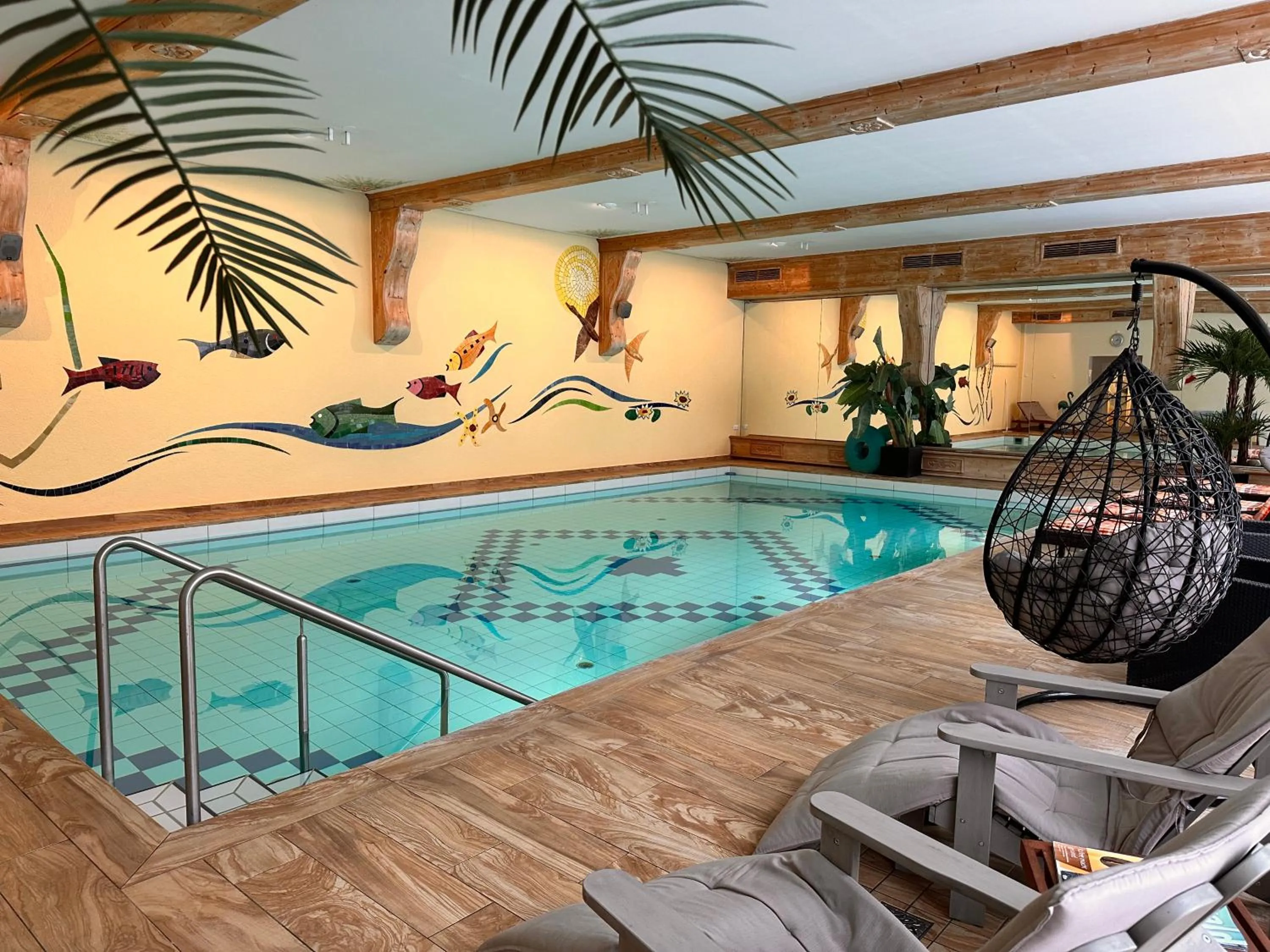 Swimming pool in Parkhotel Weber-Müller