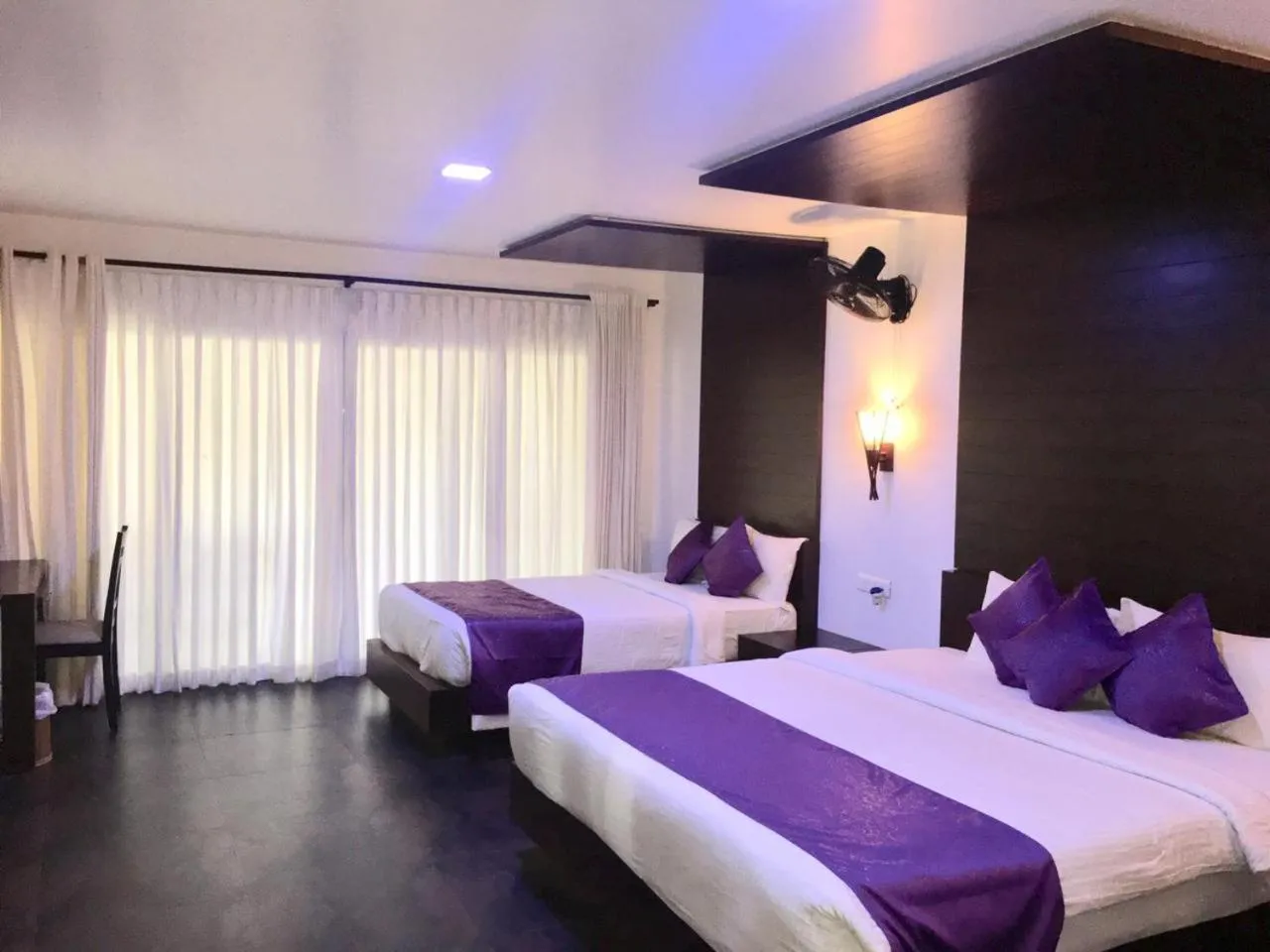 Bedroom, Bed in Malabar Ocean Front Resort And Spa, Bekal