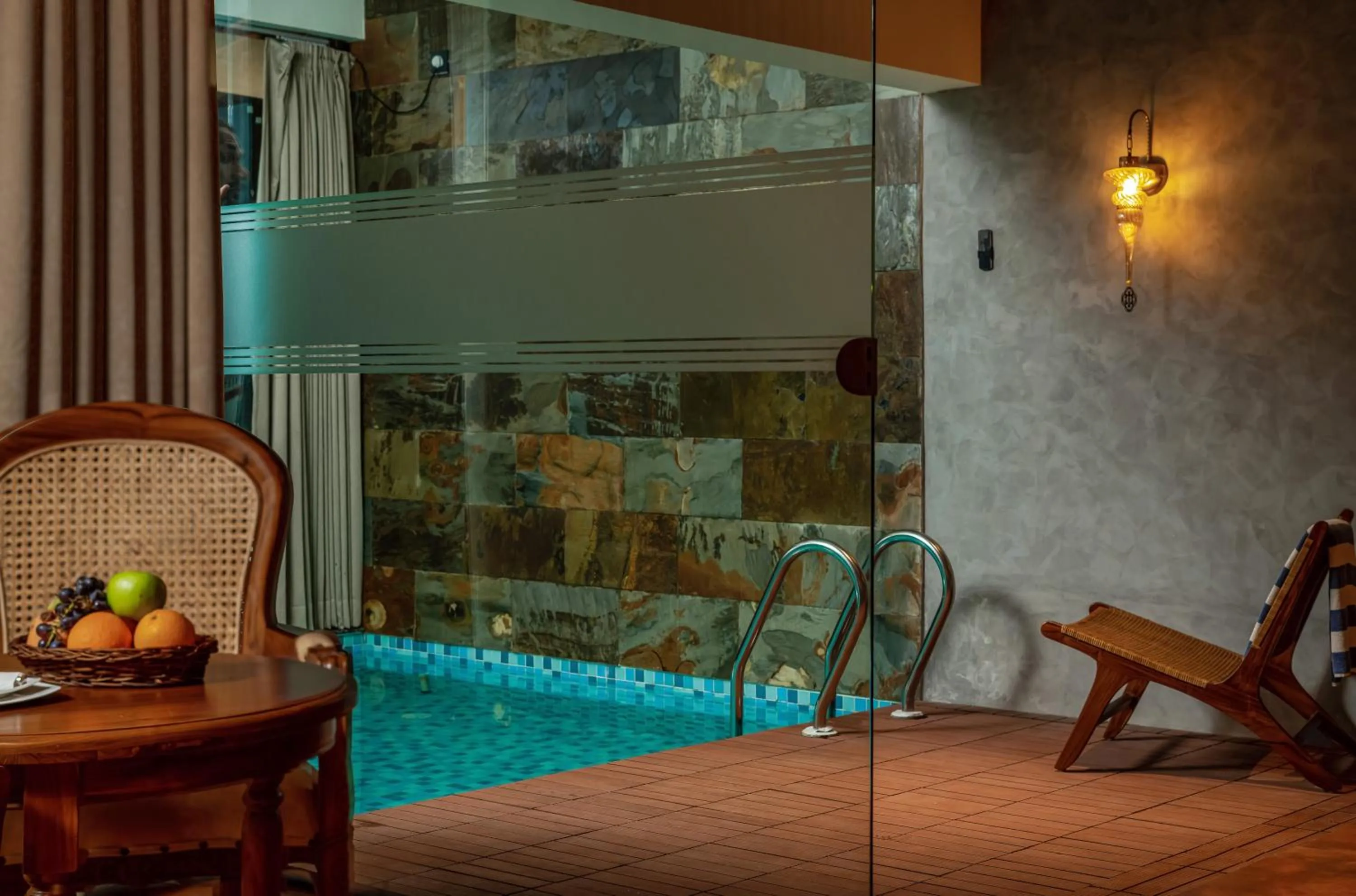 Swimming pool in Malabar Ocean Front Resort And Spa, Bekal