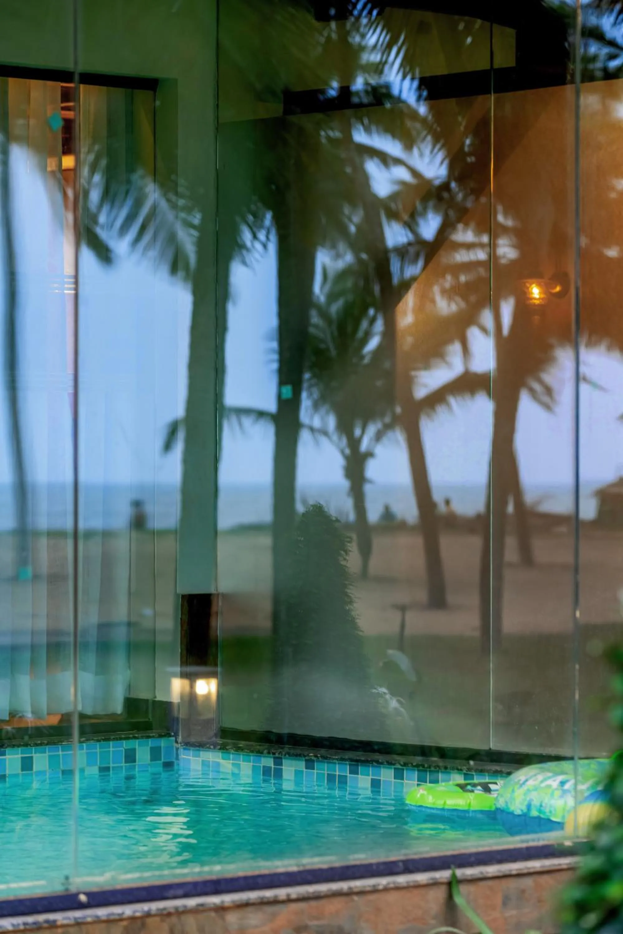 Swimming pool in Malabar Ocean Front Resort And Spa, Bekal